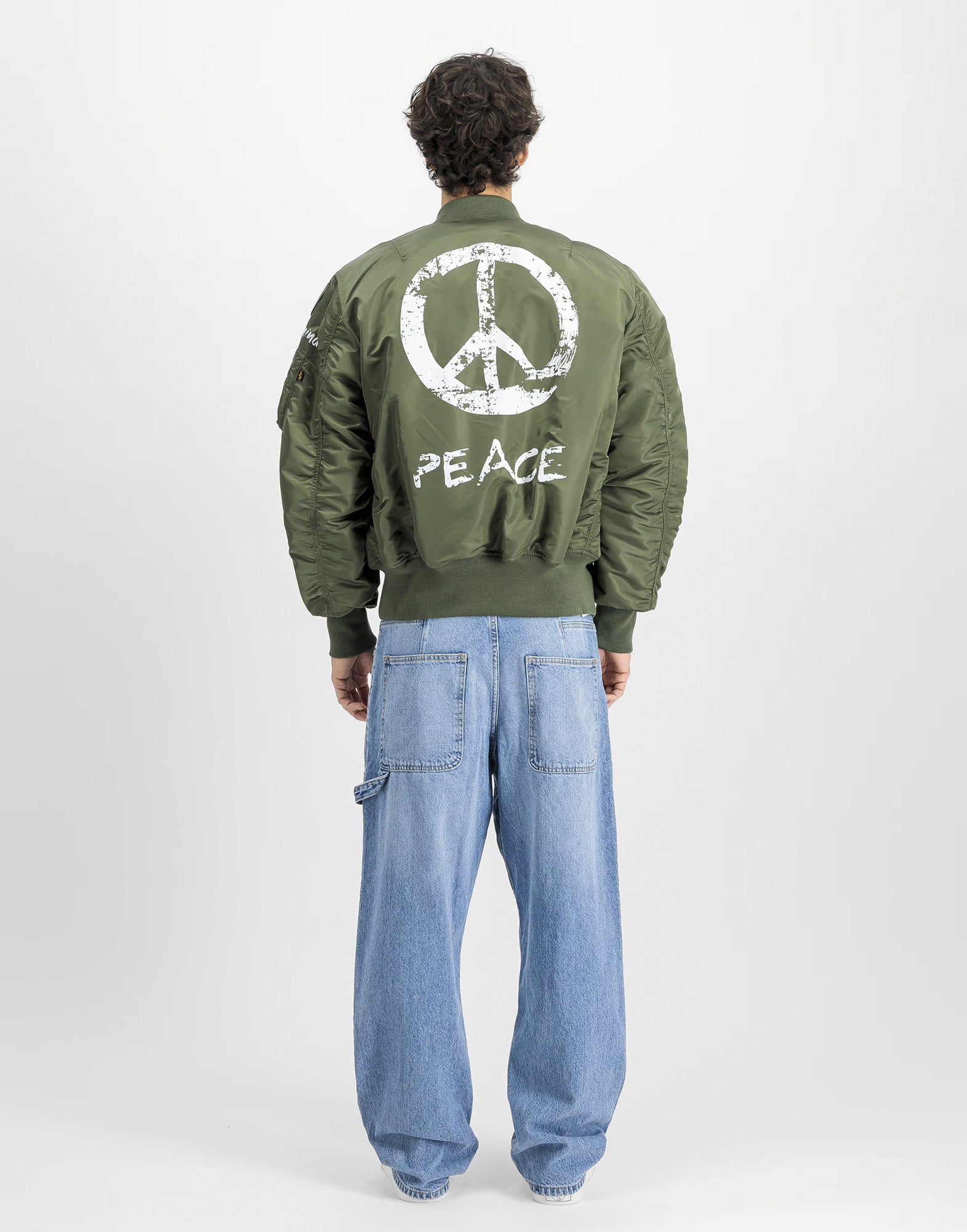 ALPHA INDUSTRIES Giacca Bomber MA-1 Peace