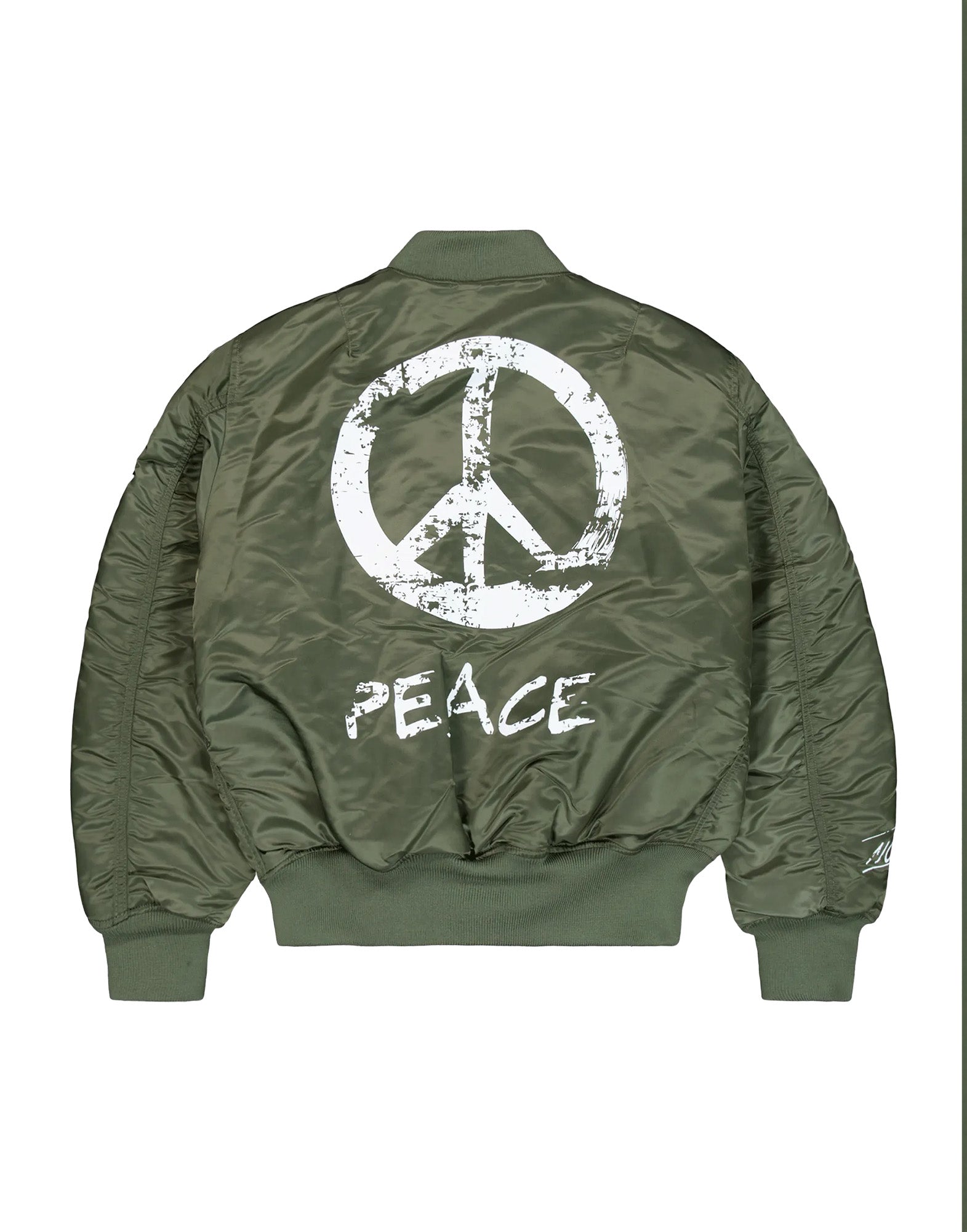 ALPHA INDUSTRIES Giacca Bomber MA-1 Peace