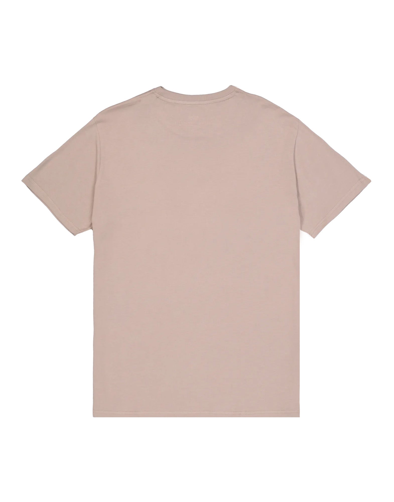 ALPHA INDUSTRIES Basic Small Logo T-Shirt Vintage Sand