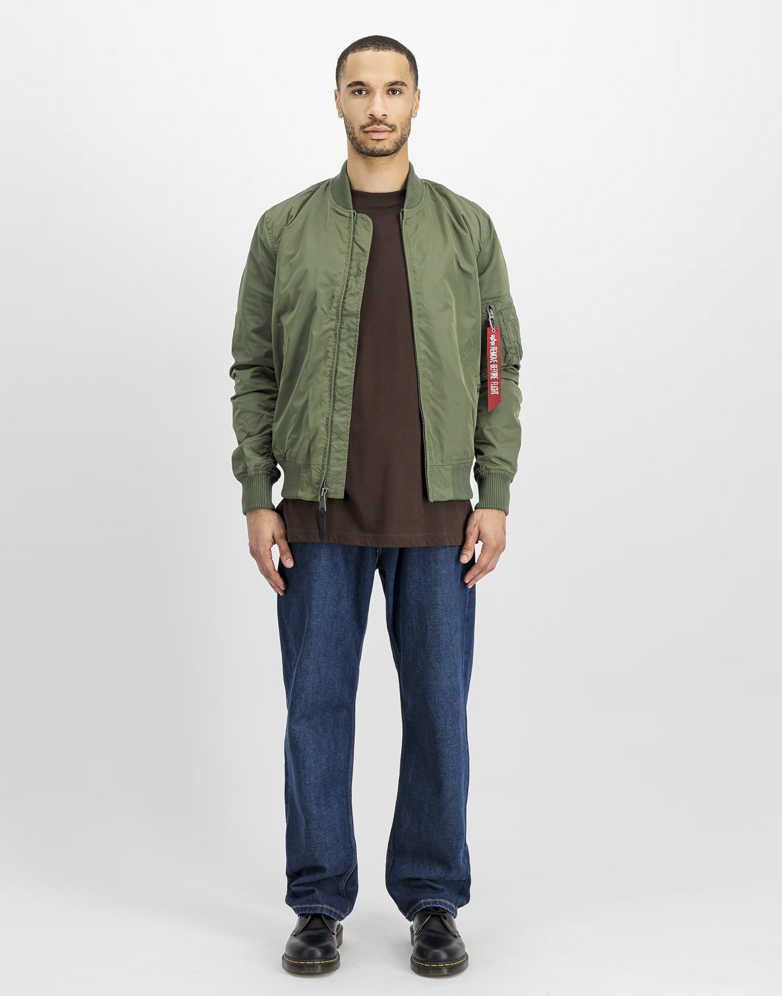 ALPHA INDUSTRIES Bomber MA-1 TT Two Tone Sage Green