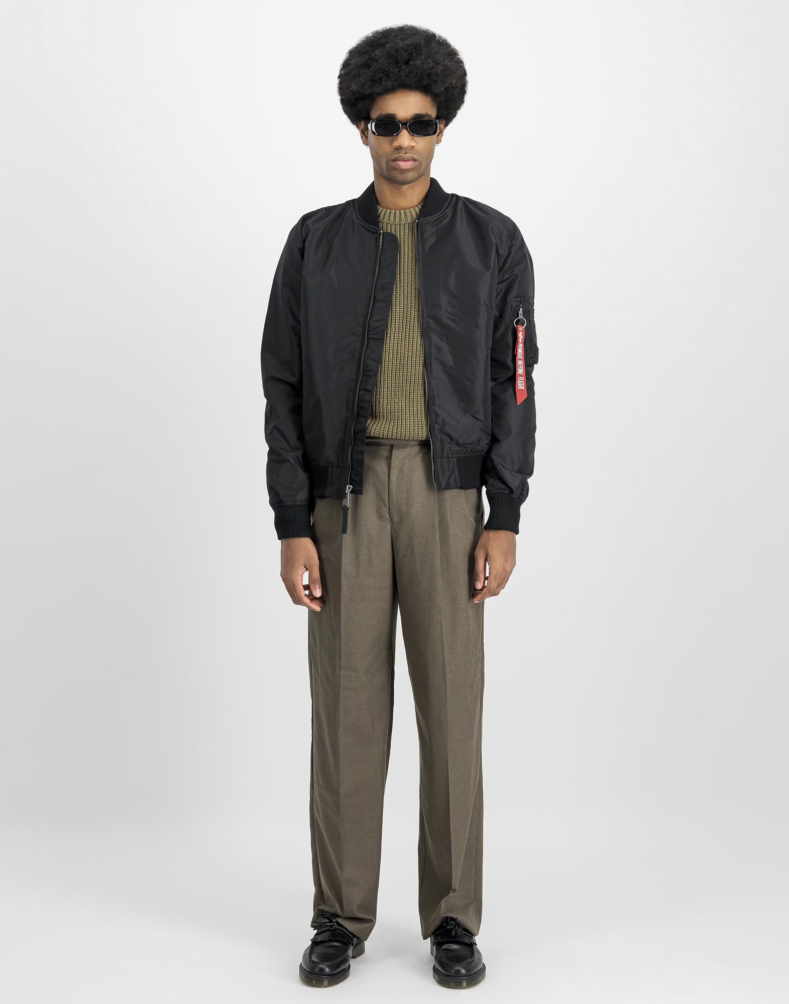 ALPHA INDUSTRIES Bomber MA-1 TT Two Tone Black
