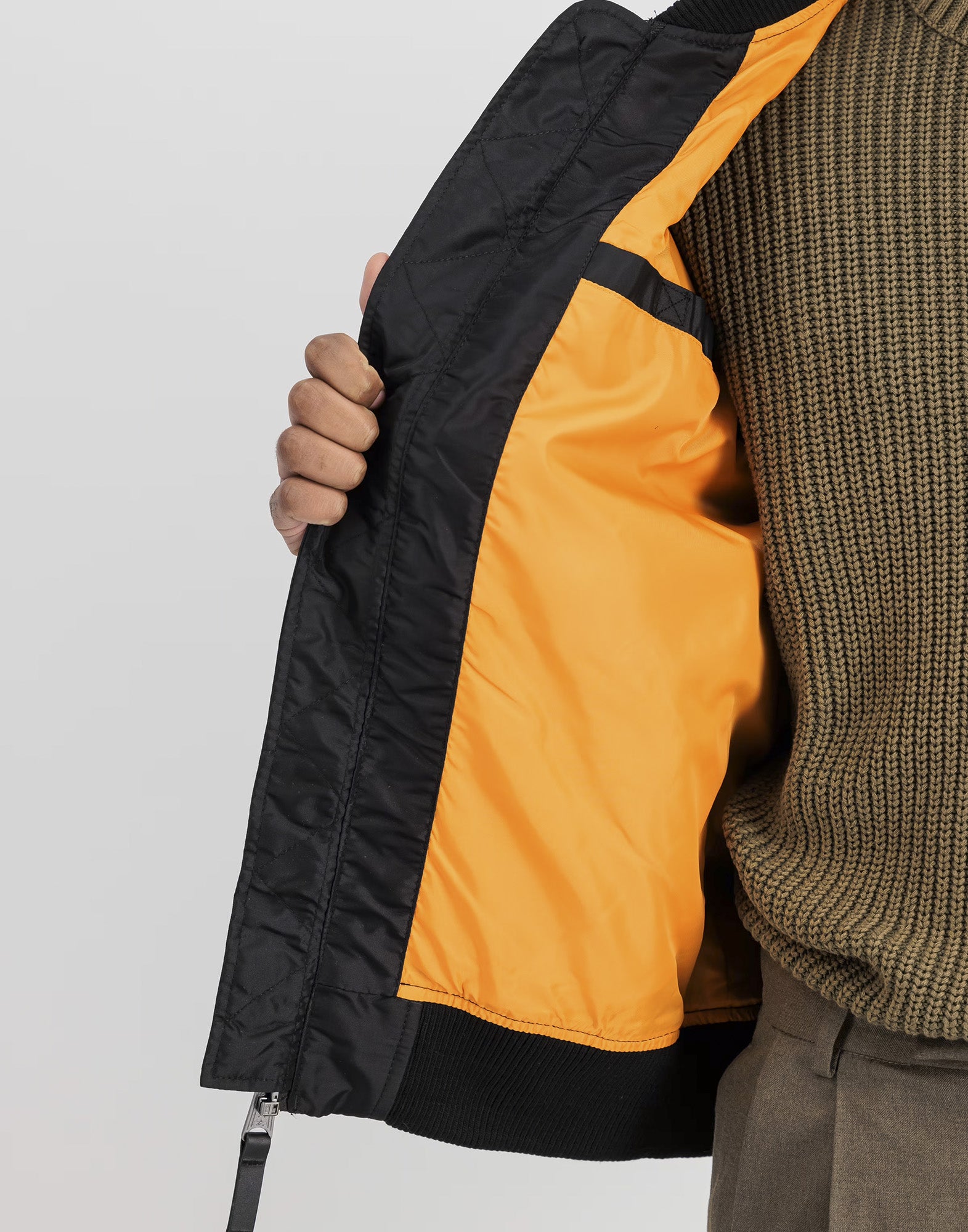 ALPHA INDUSTRIES Bomber MA-1 TT Two Tone Black