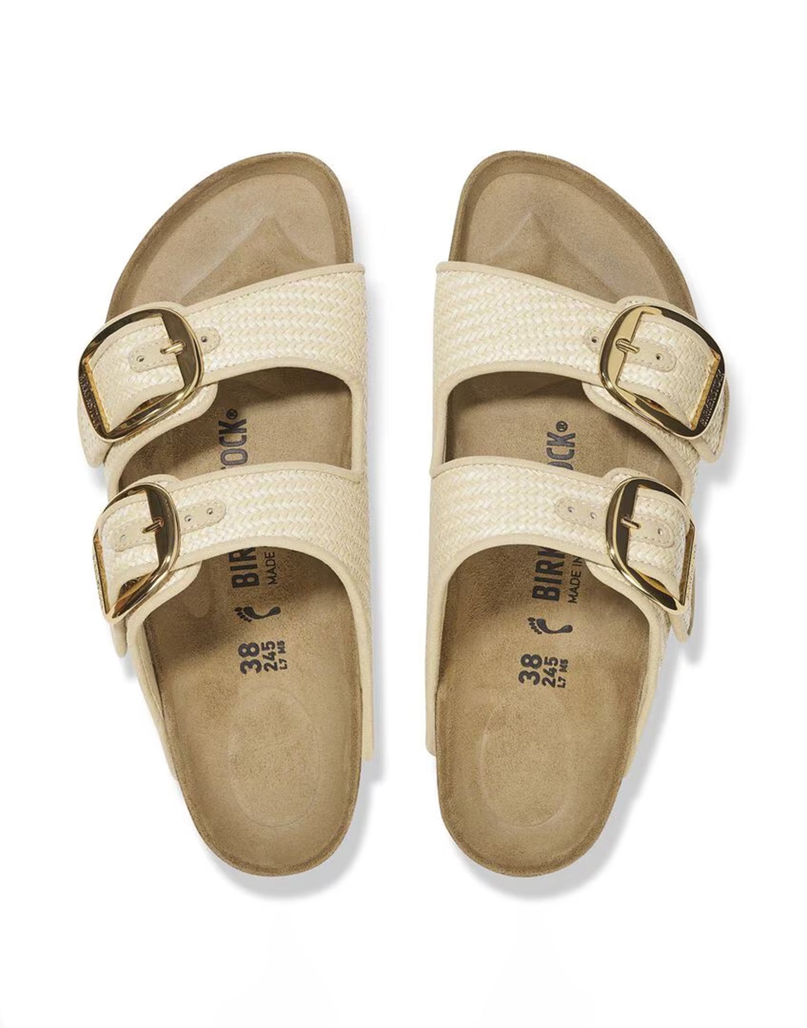 BIRKENSTOCK Arizona Big Buckle Raffia