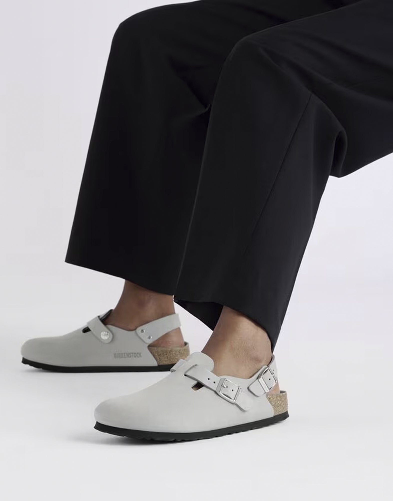 BIRKENSTOCK Tokio in Pelle Nabuk Pure Sage