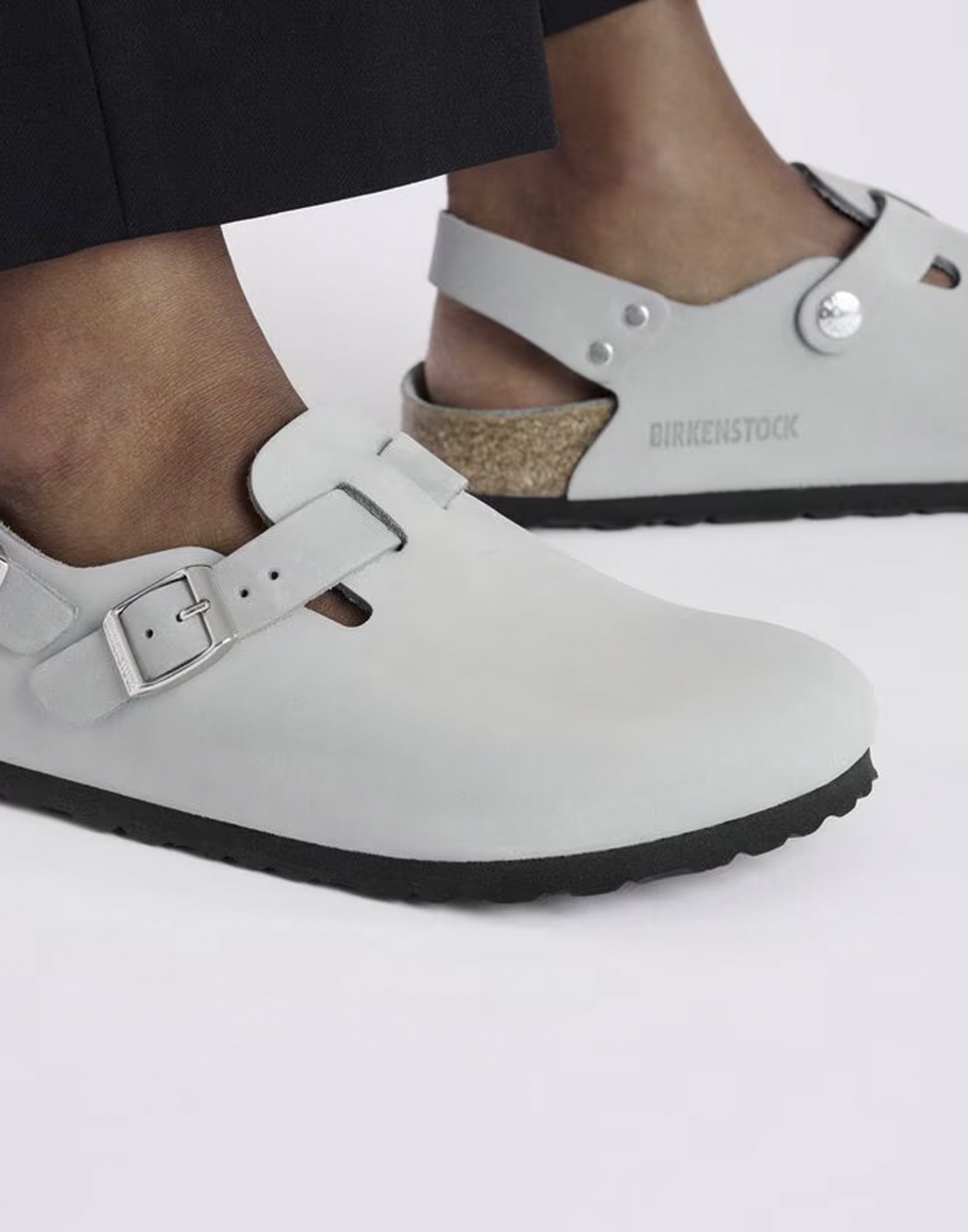 BIRKENSTOCK Tokio in Pelle Nabuk Pure Sage