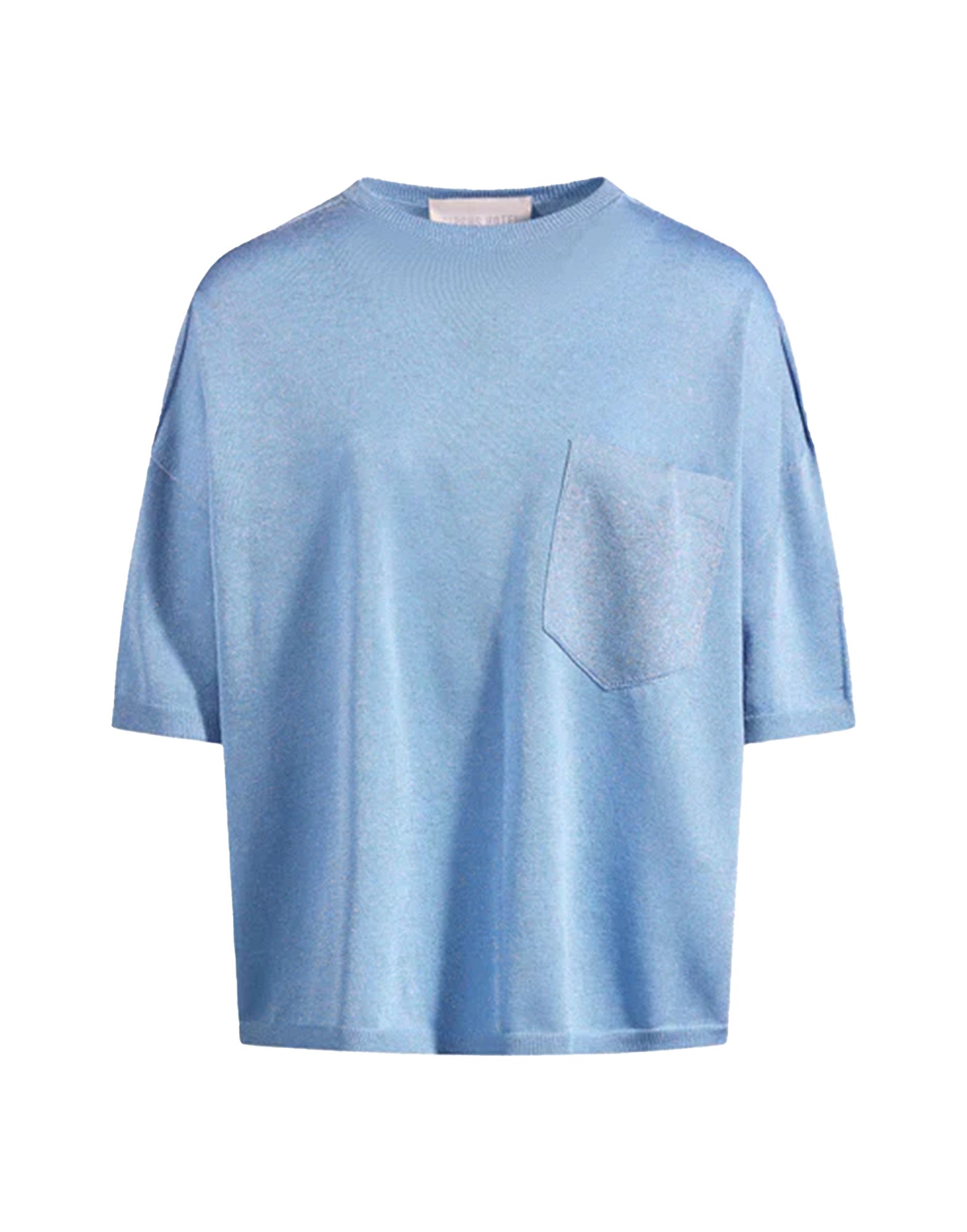 CIRCUS HOTEL Maxi T-shirt con Taschina Lamè Nuvola