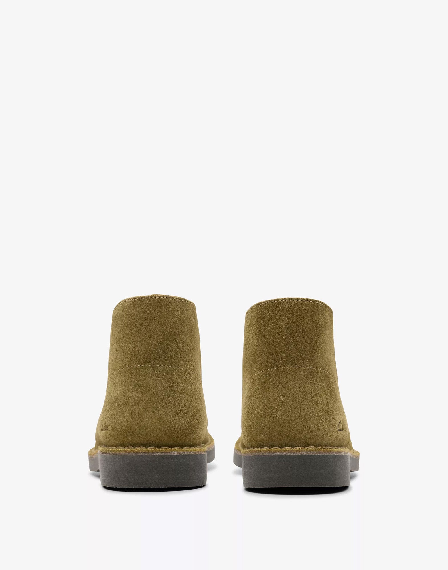 CLARKS Polacchine Desert Boot Evo in Camoscio Verde Oliva