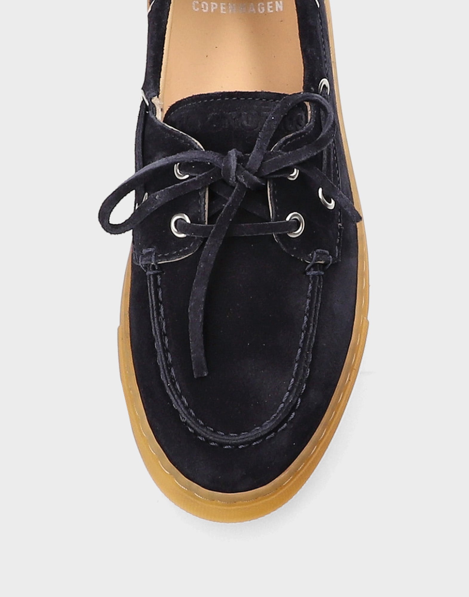 COPENHAGEN Mocassini in Suede Navy