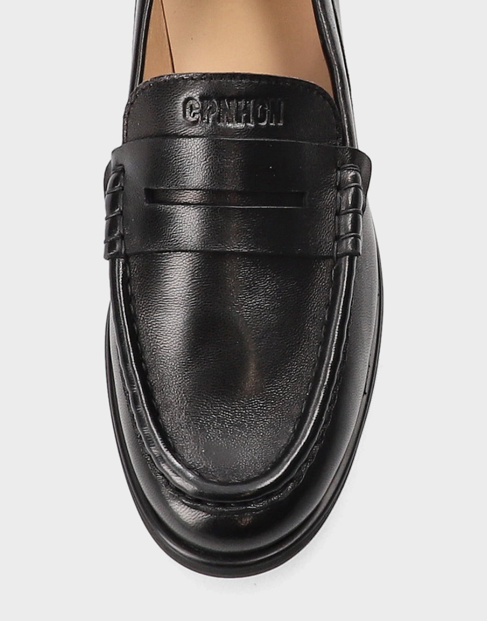 COPENHAGEN Mocassini Sleek in Pelle Liscia Neri