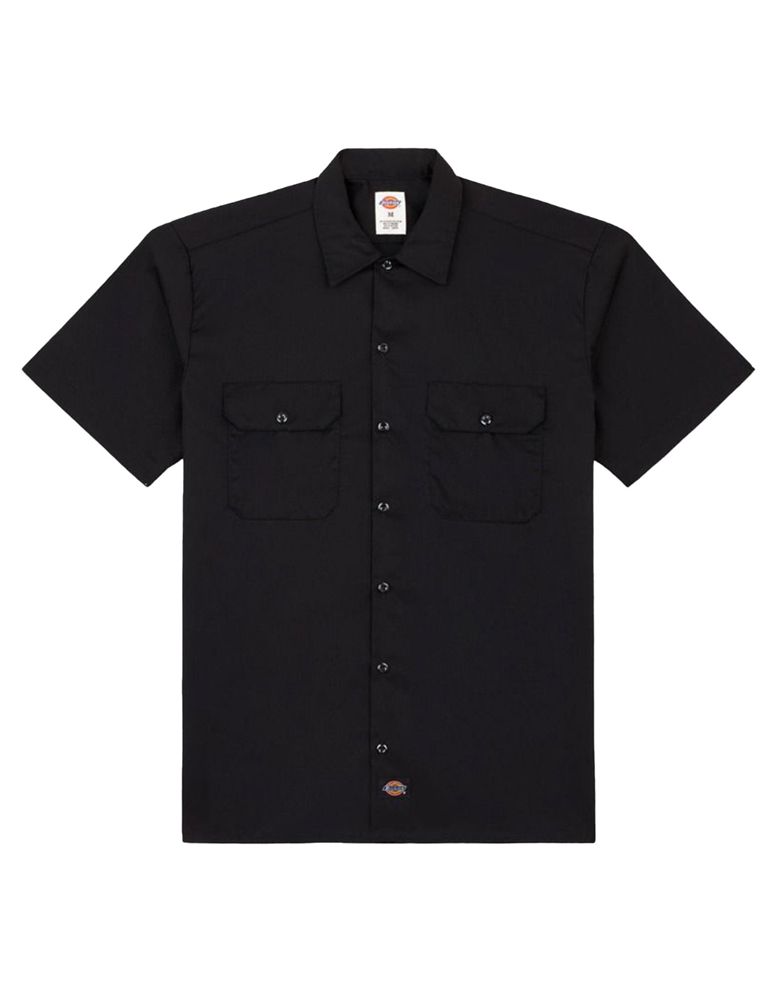 DICKIES Camicia da Lavoro a Maniche Corte Nera