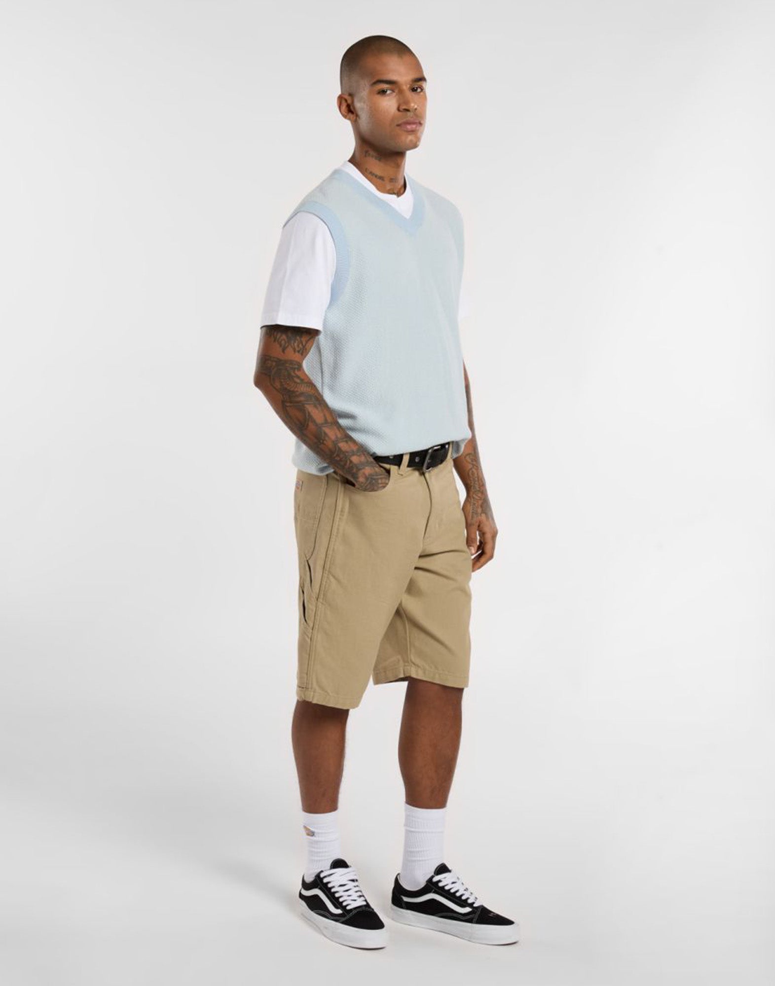 DICKIES Bermuda Carpenter Duck Canvas Desert Sand
