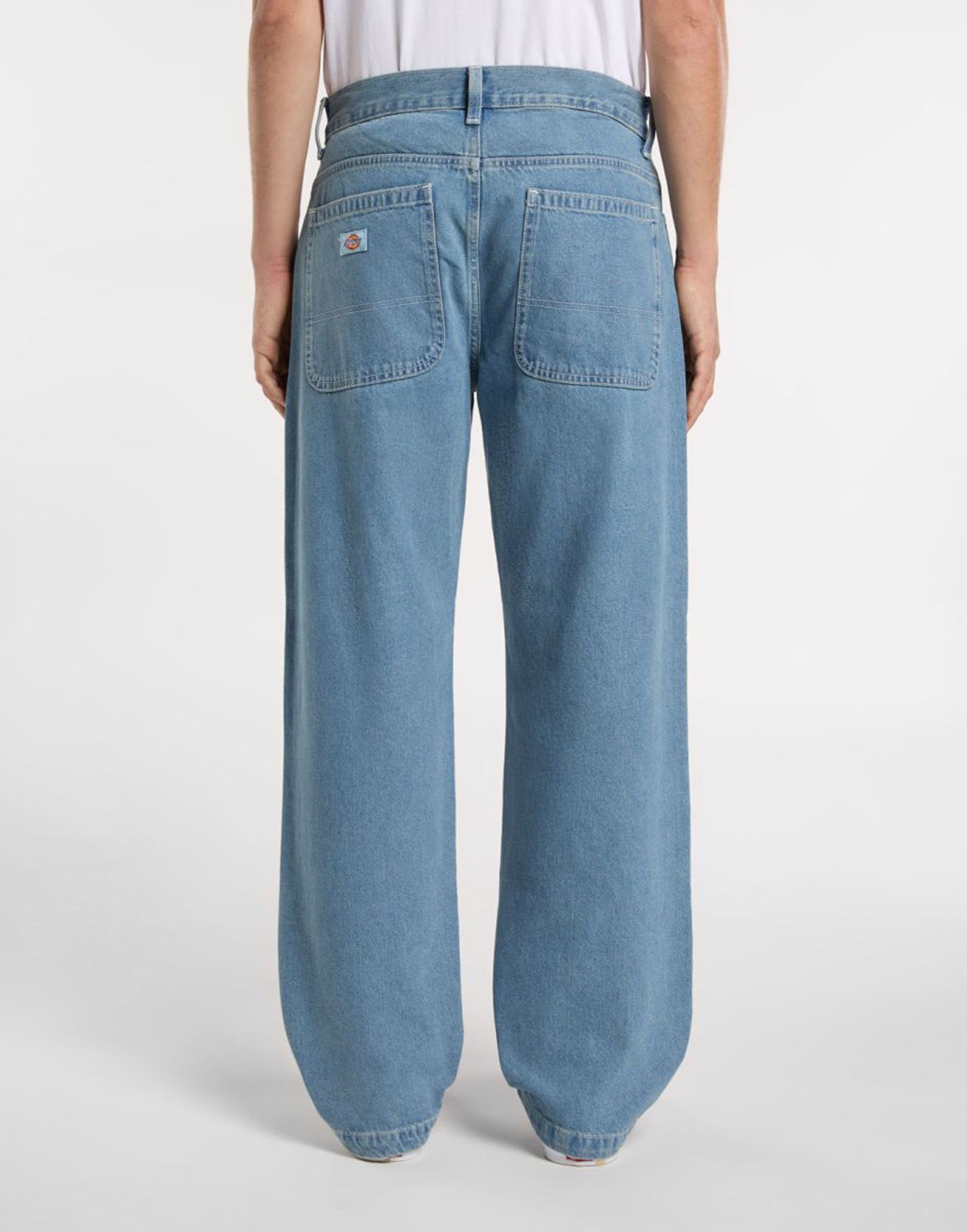 DICKIES Pantaloni Denim con Ginocchia Rinforzate