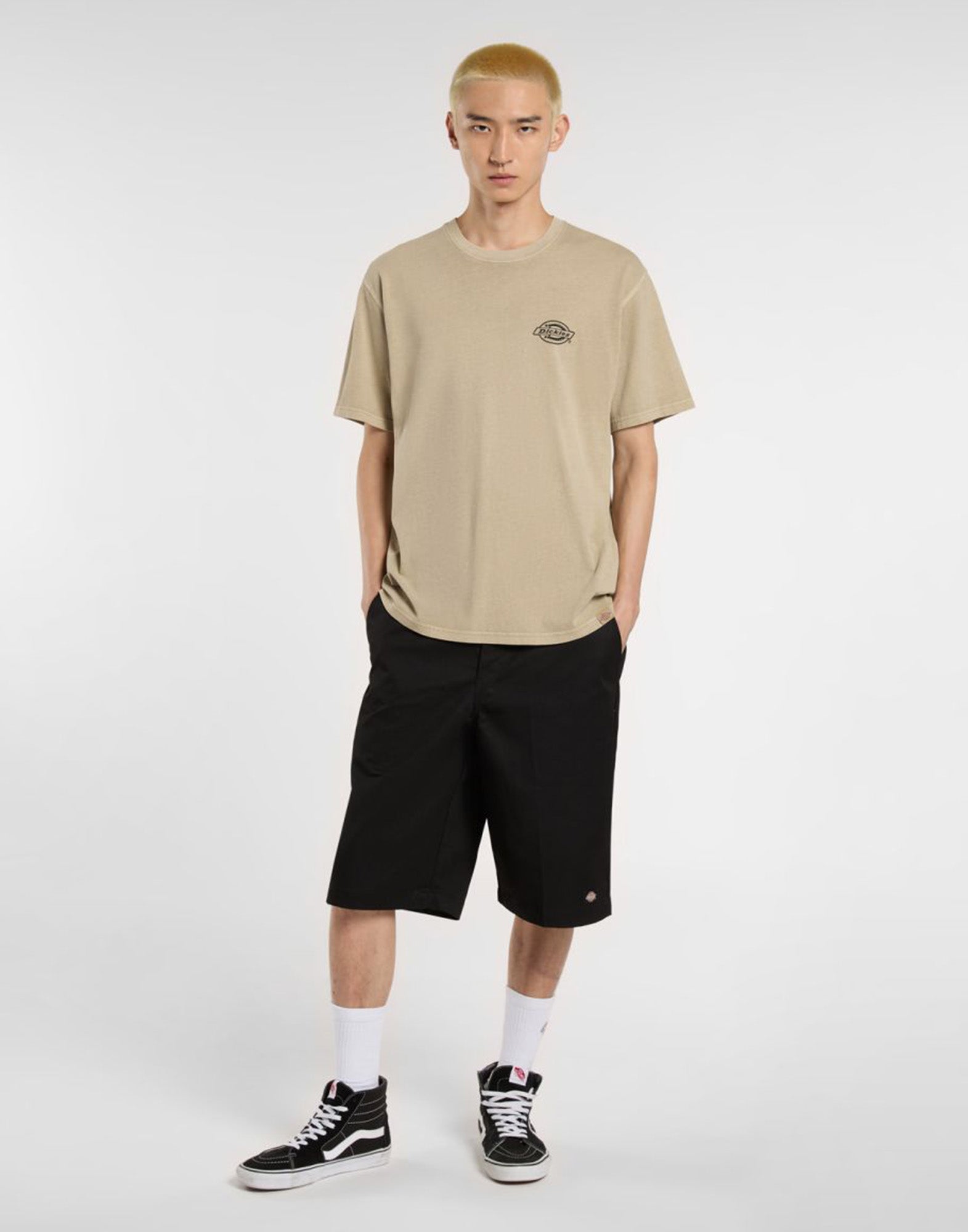 DICKIES T-shirt Service Station Sabbia