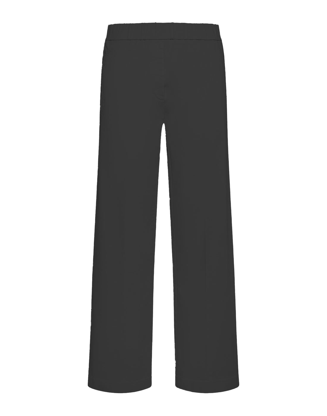 FORTE FORTE Pantaloni Essential in Twill di Cotone Peached Neri