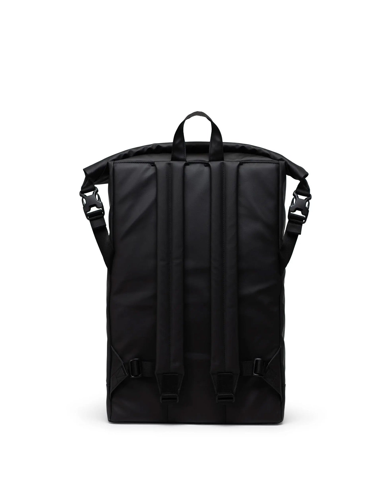 HERSCHEL Roll Top Backpack Weather Resistant 23L Black