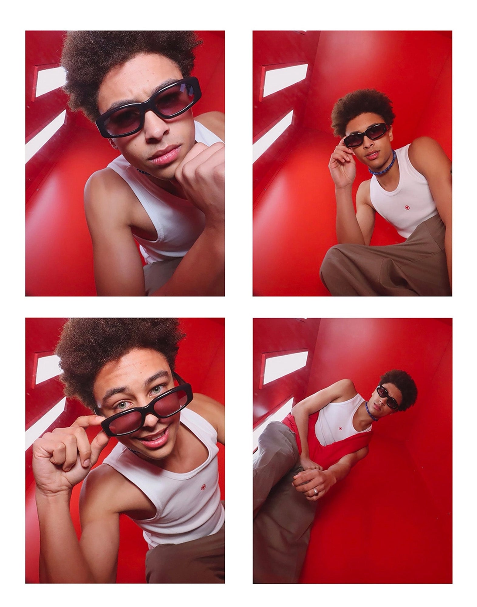 IZIPIZI Occhiali da sole #CRUSH Violet Vortex