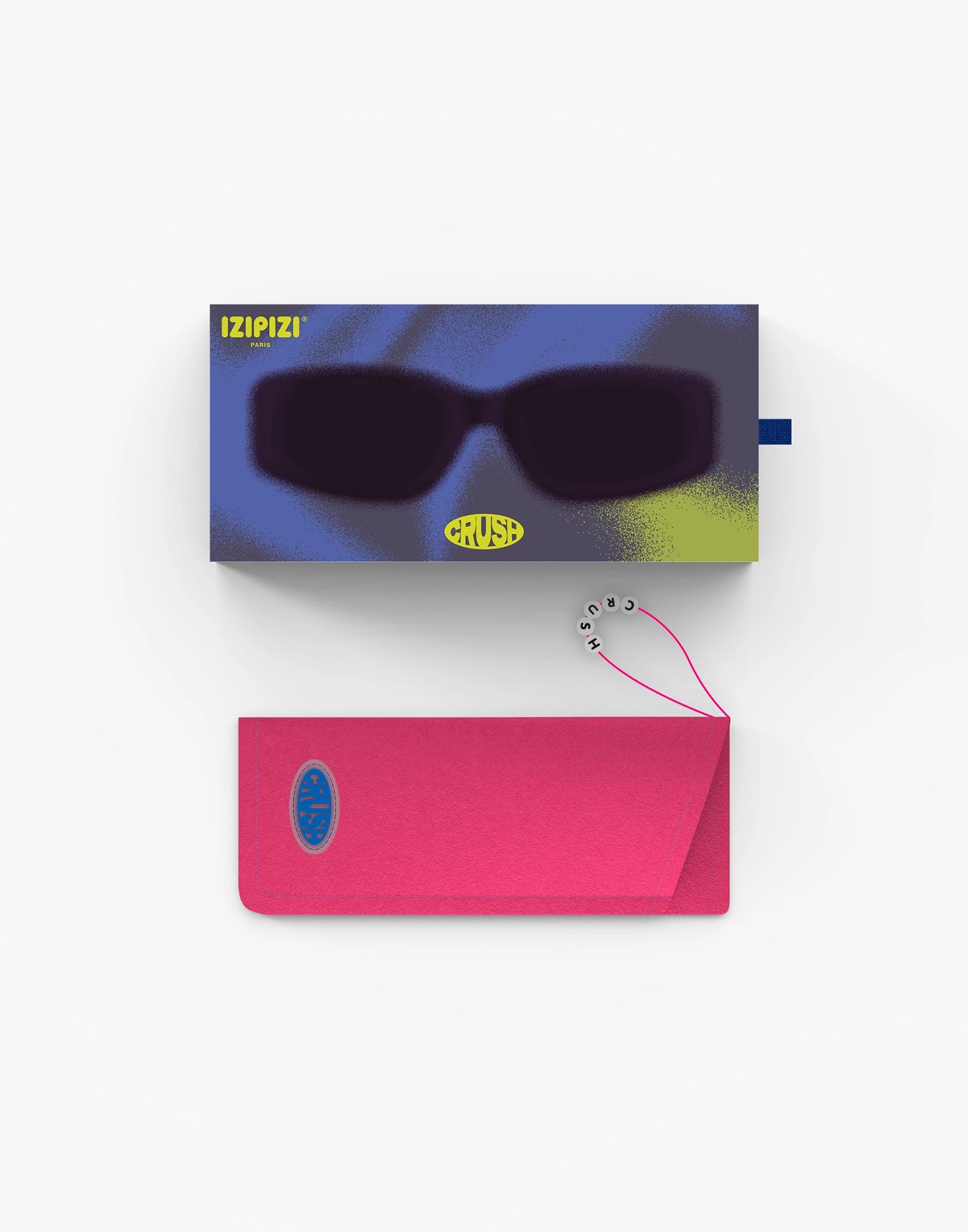 IZIPIZI Occhiali da sole #CRUSH Violet Vortex