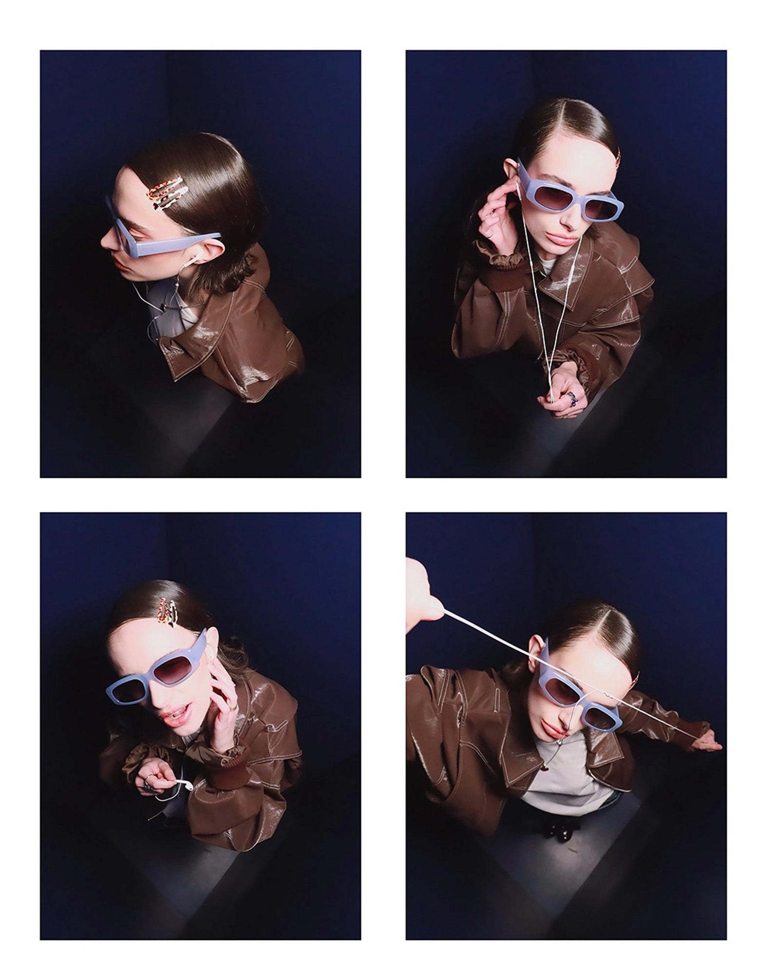 IZIPIZI Occhiali da sole #CRUSH Skyline Blue