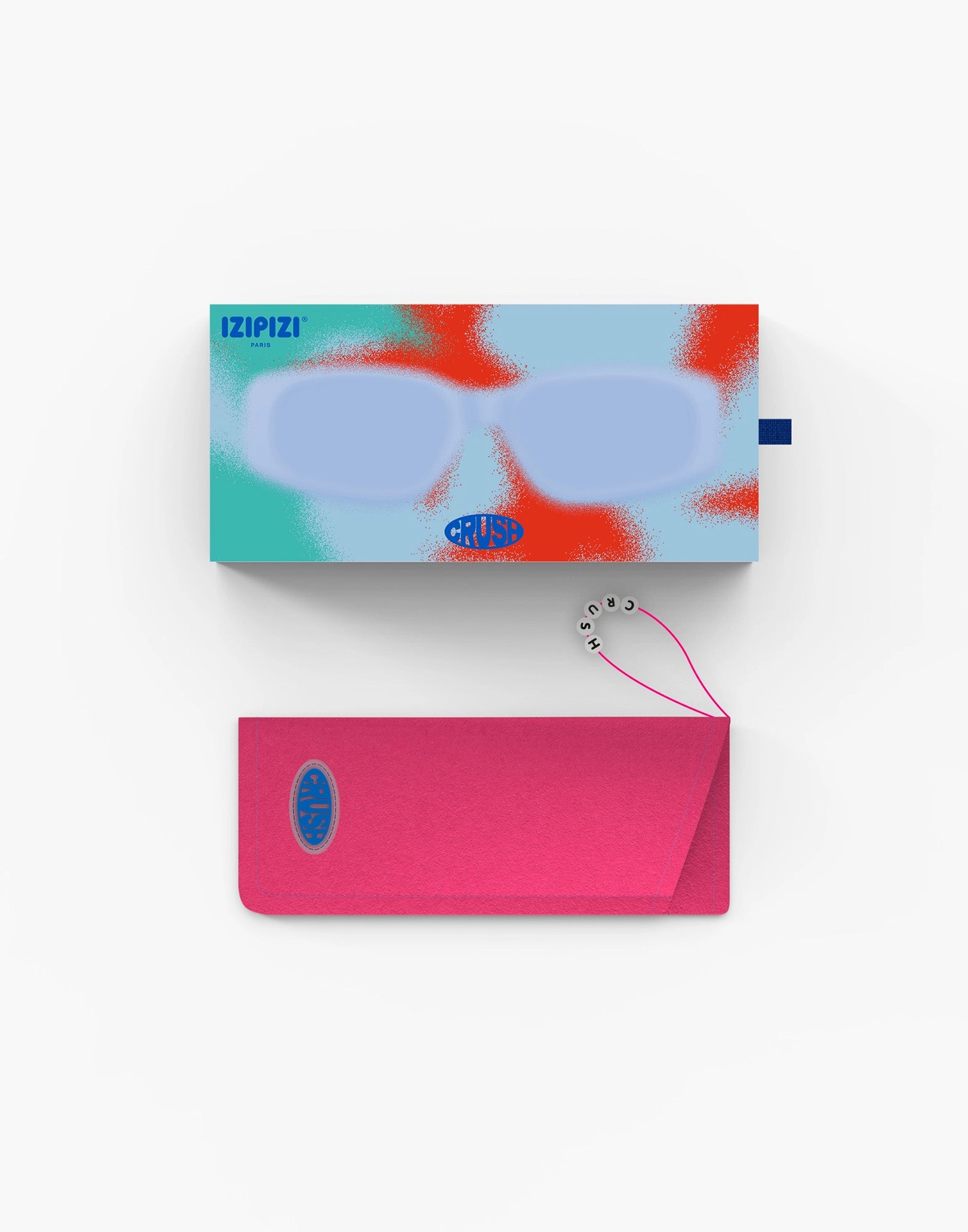 IZIPIZI Occhiali da sole #CRUSH Skyline Blue