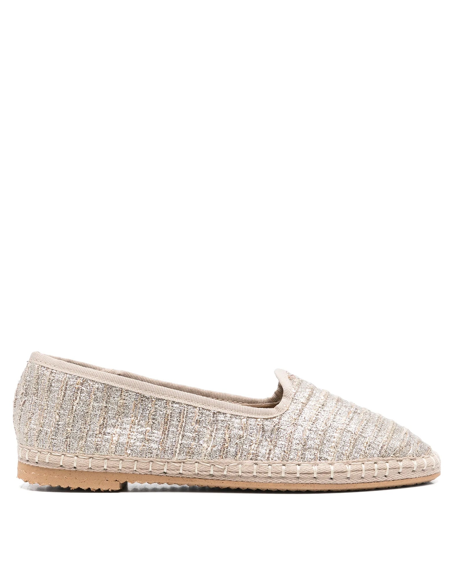 MANEBI Friulane in Cotone Lurex Monaco