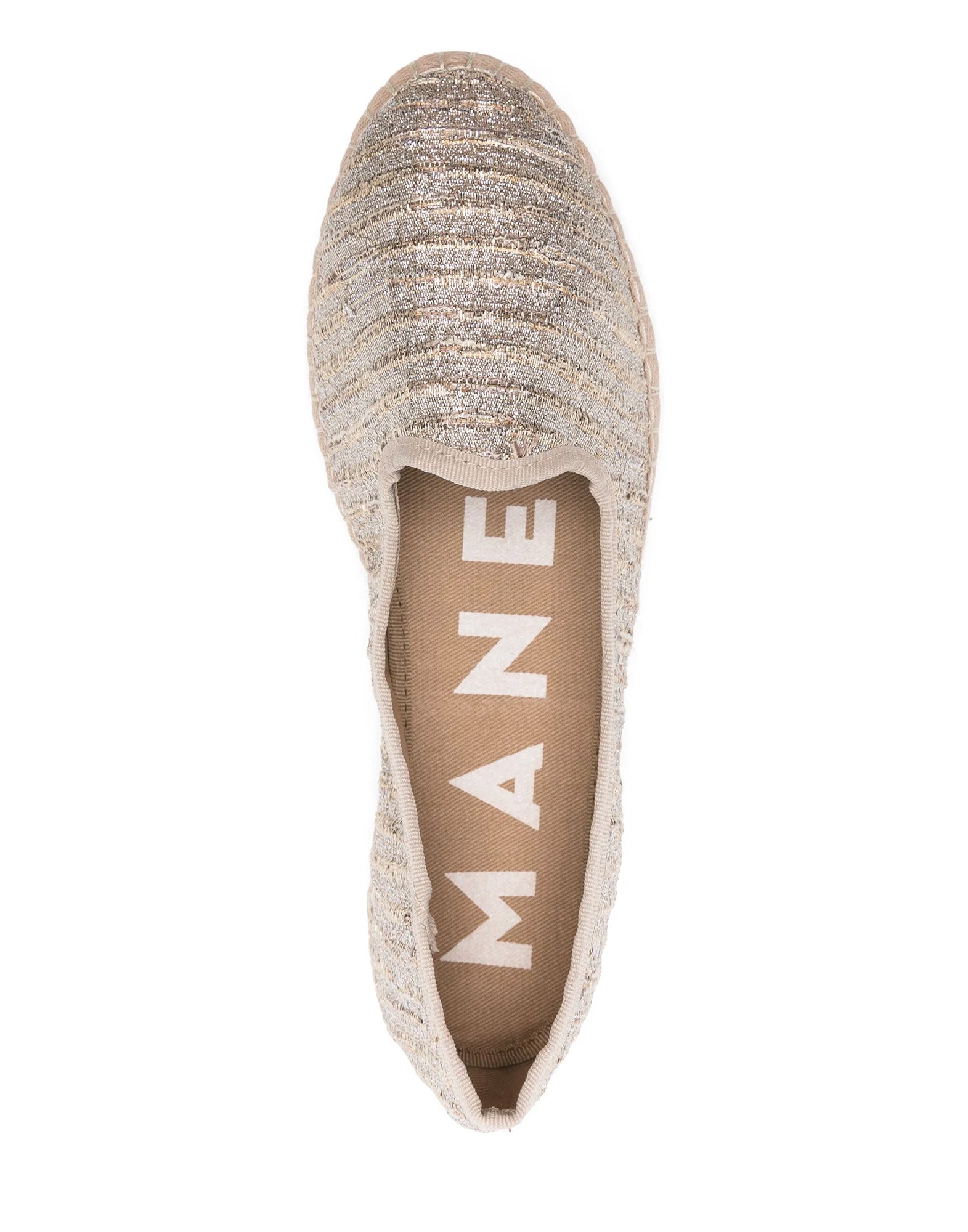 MANEBI Friulane in Cotone Lurex Monaco