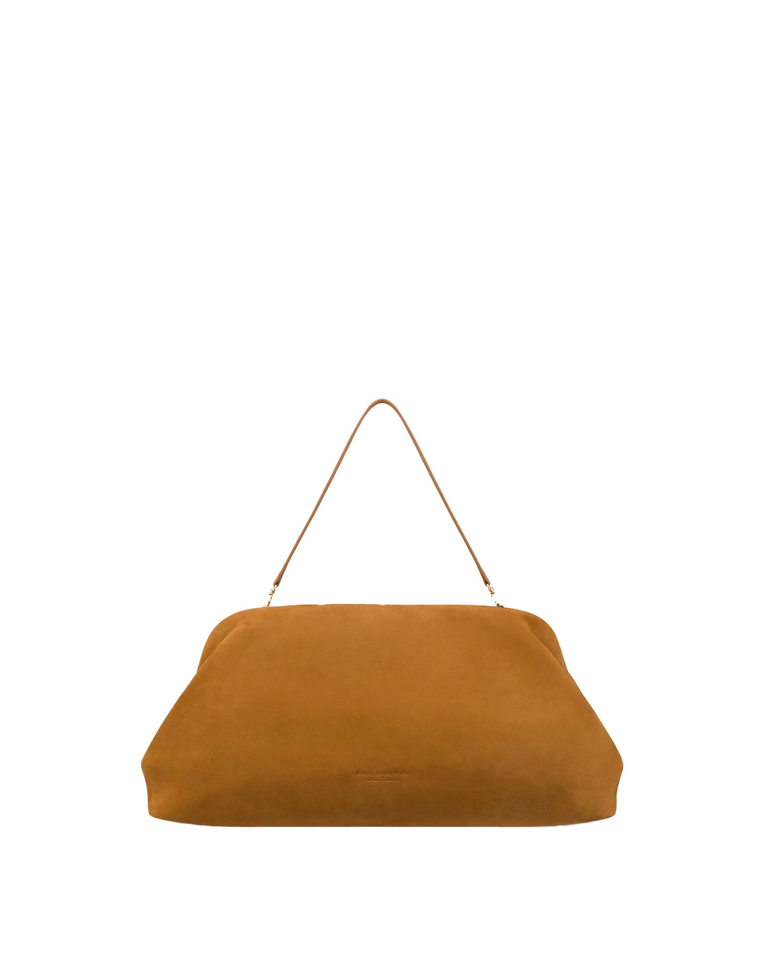 PHILOSOPHY Lauren Bag Medium in Nabuk Marrone
