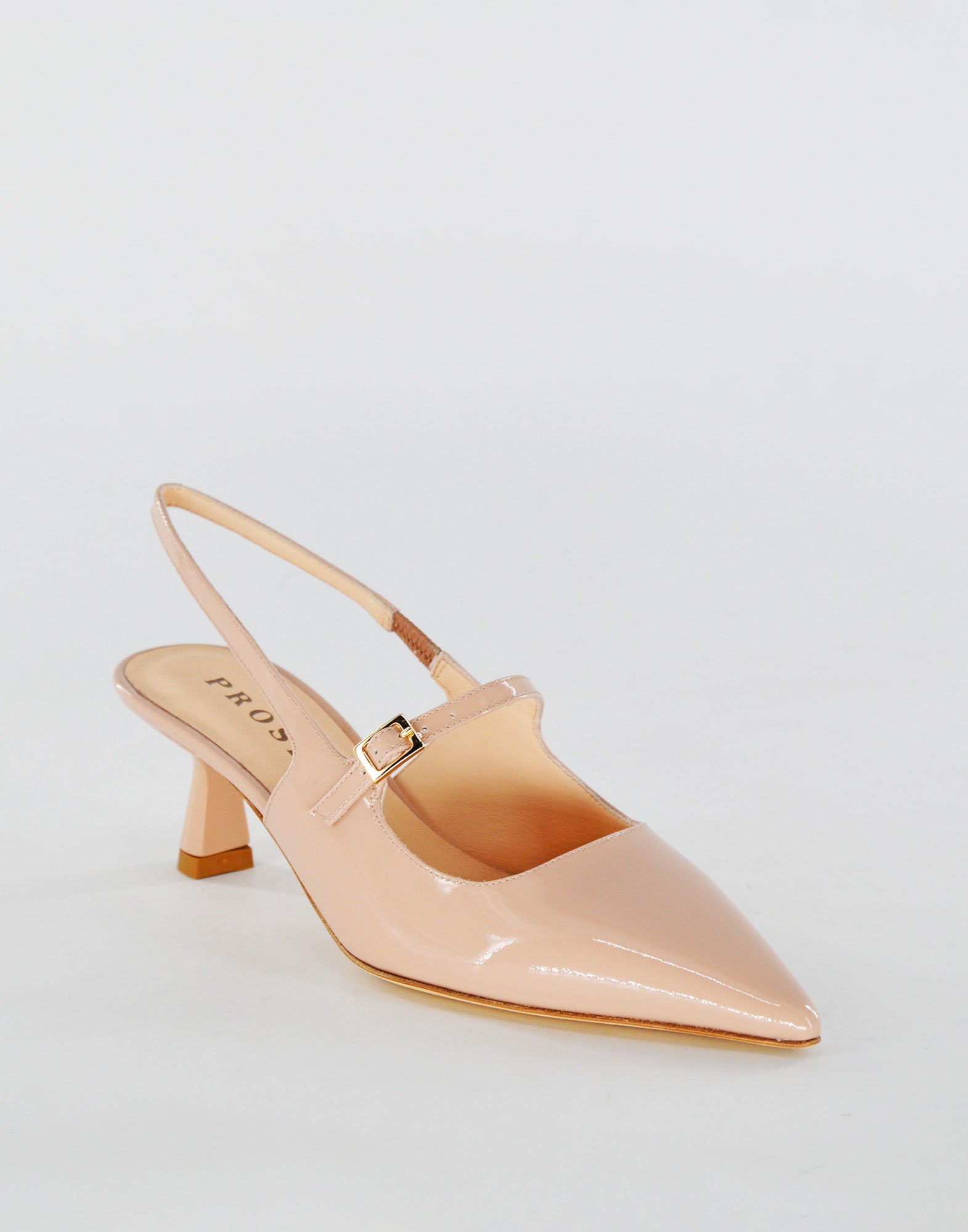 PROSPERINE Chanel a Punta in Vernice Ballet Pink