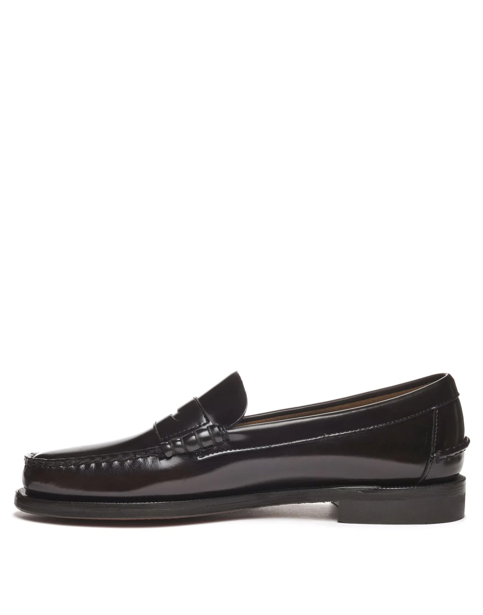 SEBAGO Mocassini Classic Dan in Pelle Brown Burgundy