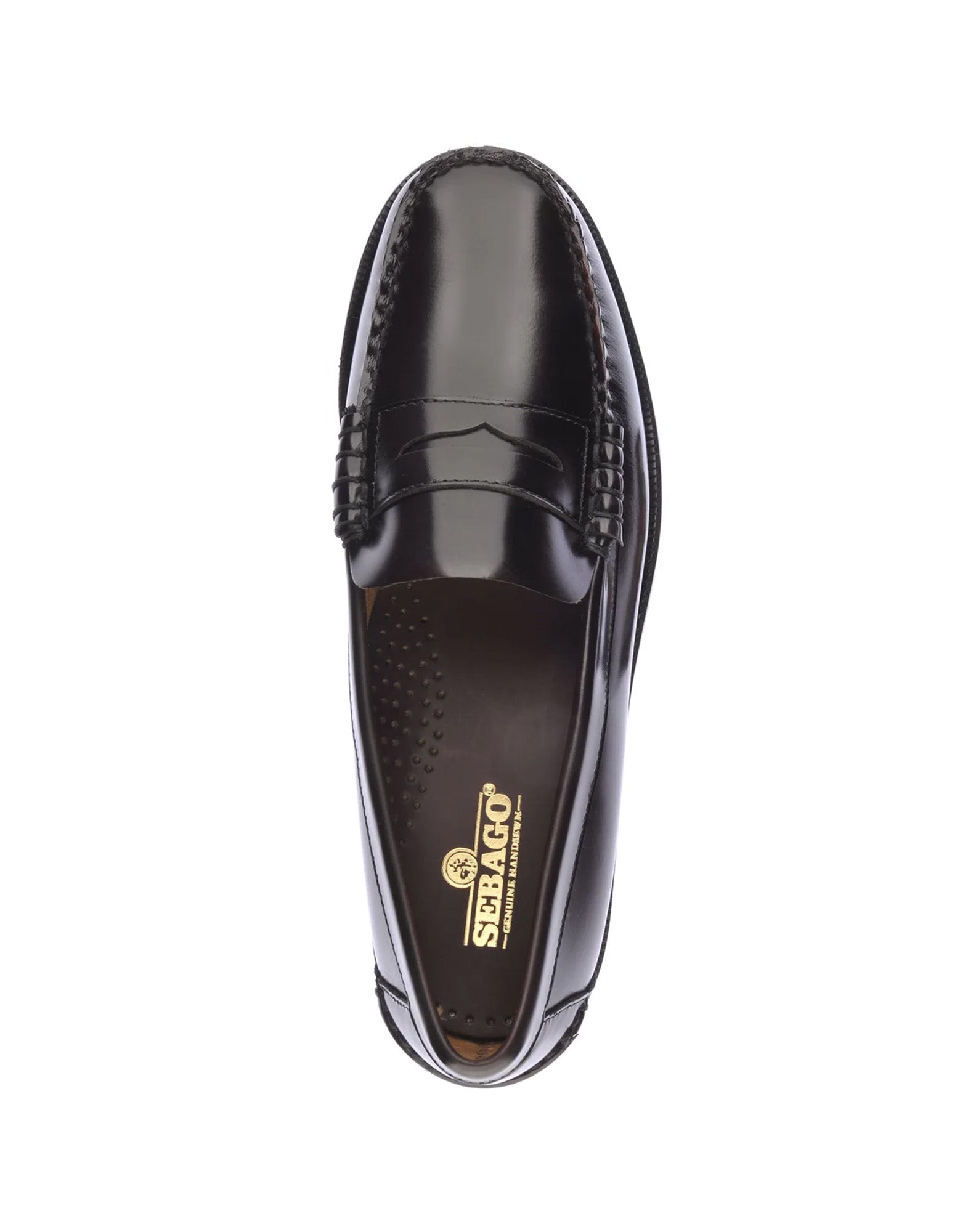 SEBAGO Mocassini Classic Dan in Pelle Brown Burgundy