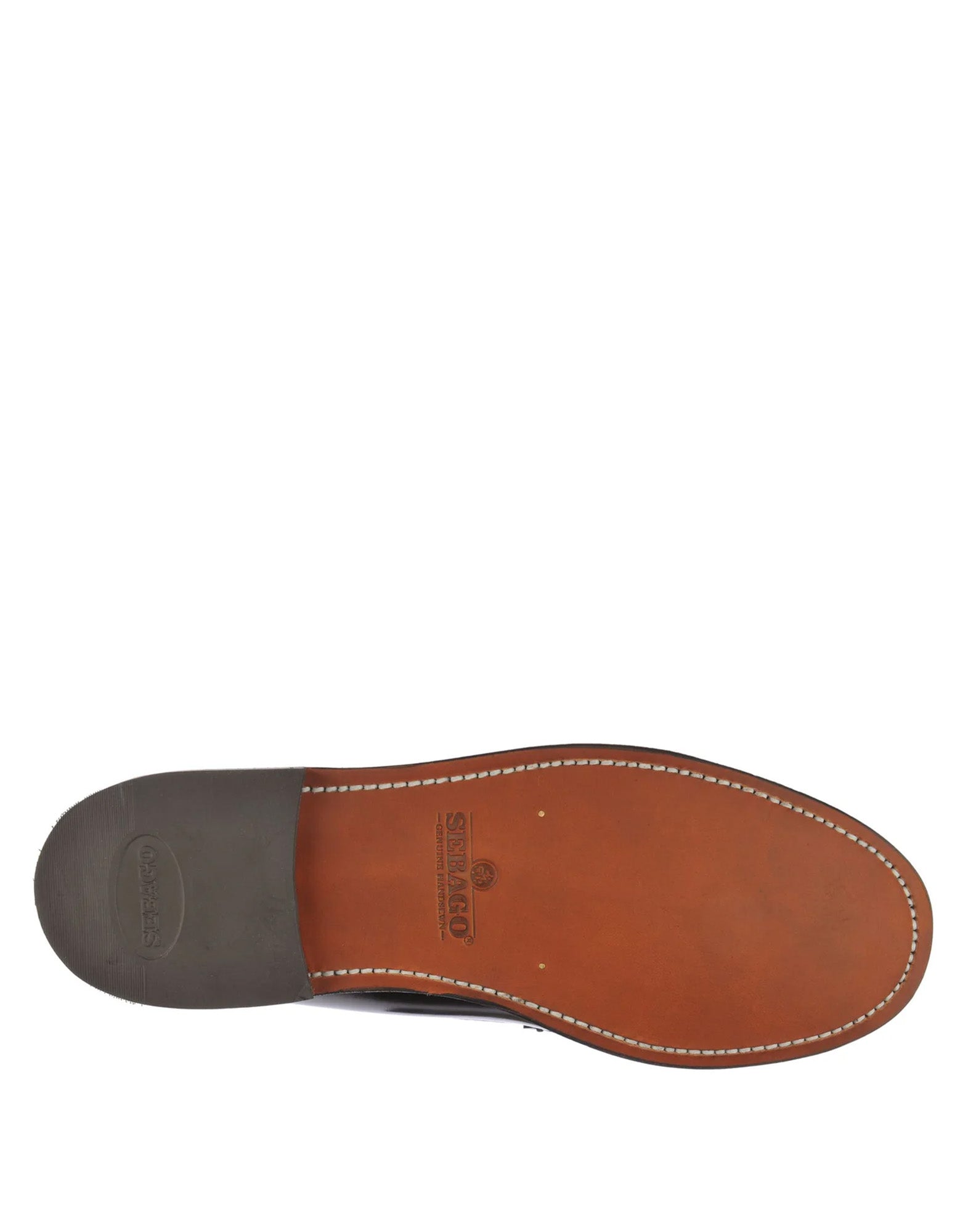 SEBAGO Mocassini Classic Dan in Pelle Brown Burgundy