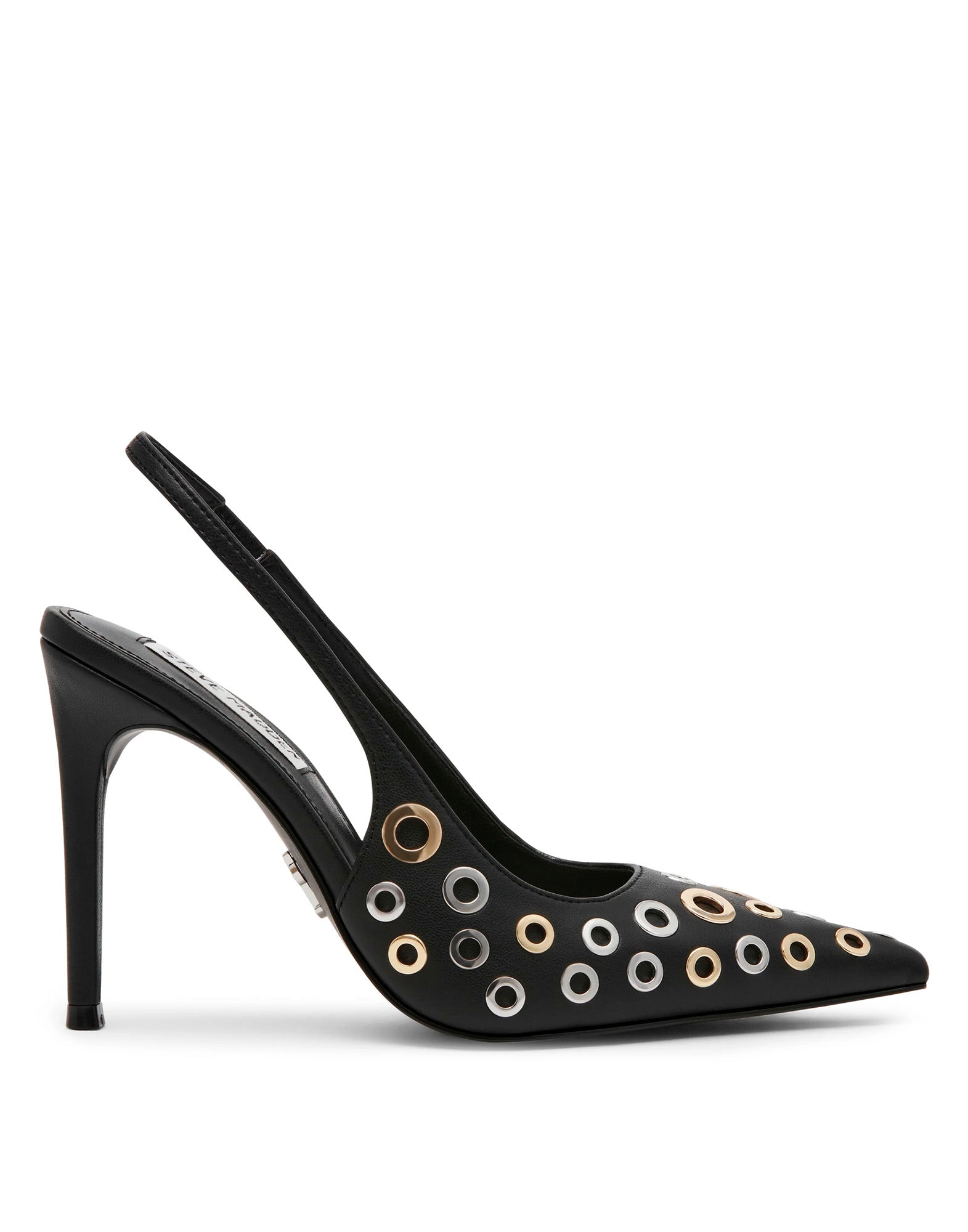 STEVE MADDEN Décolleté Slingback Alchemy Nero Argento Oro