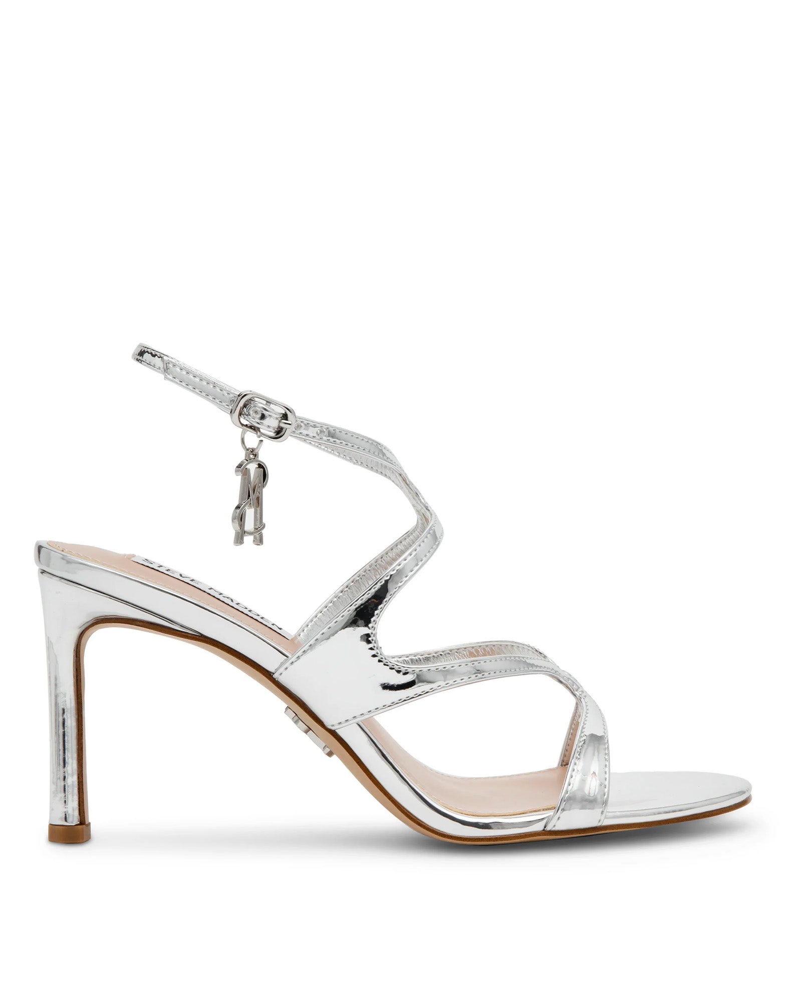 STEVE MADDEN Sandali con Tacco Gracia Silver