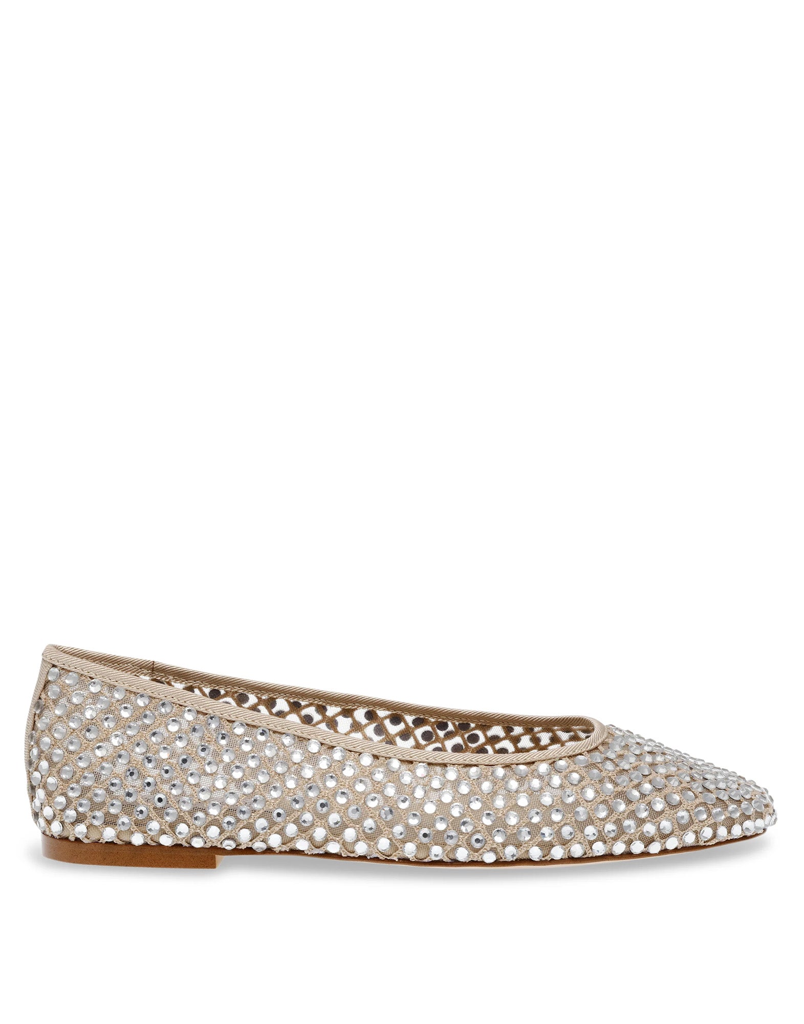 STEVE MADDEN Ballerina Marli con Strass Nude