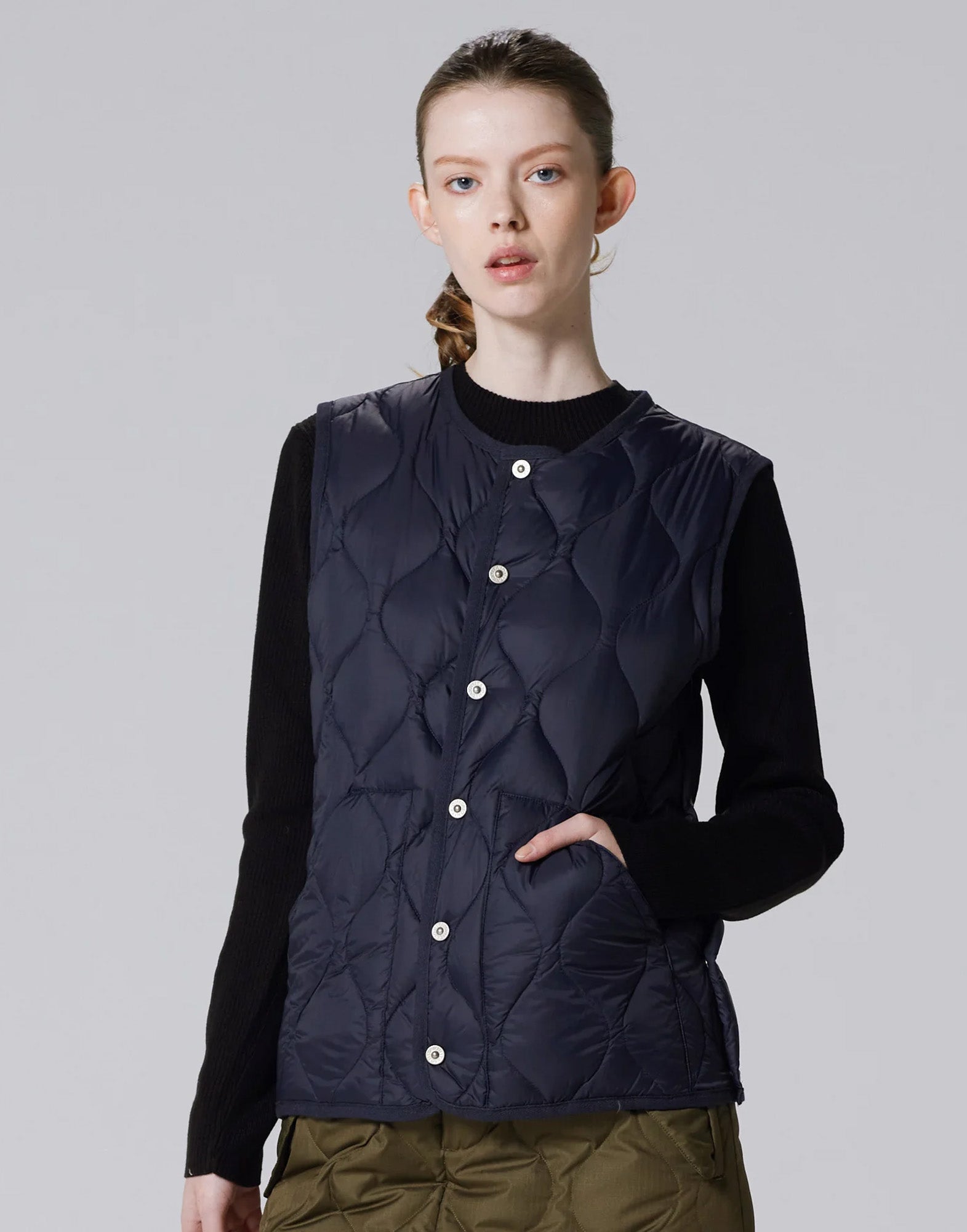 TAION Gilet Military Soft Shell Dark Navy