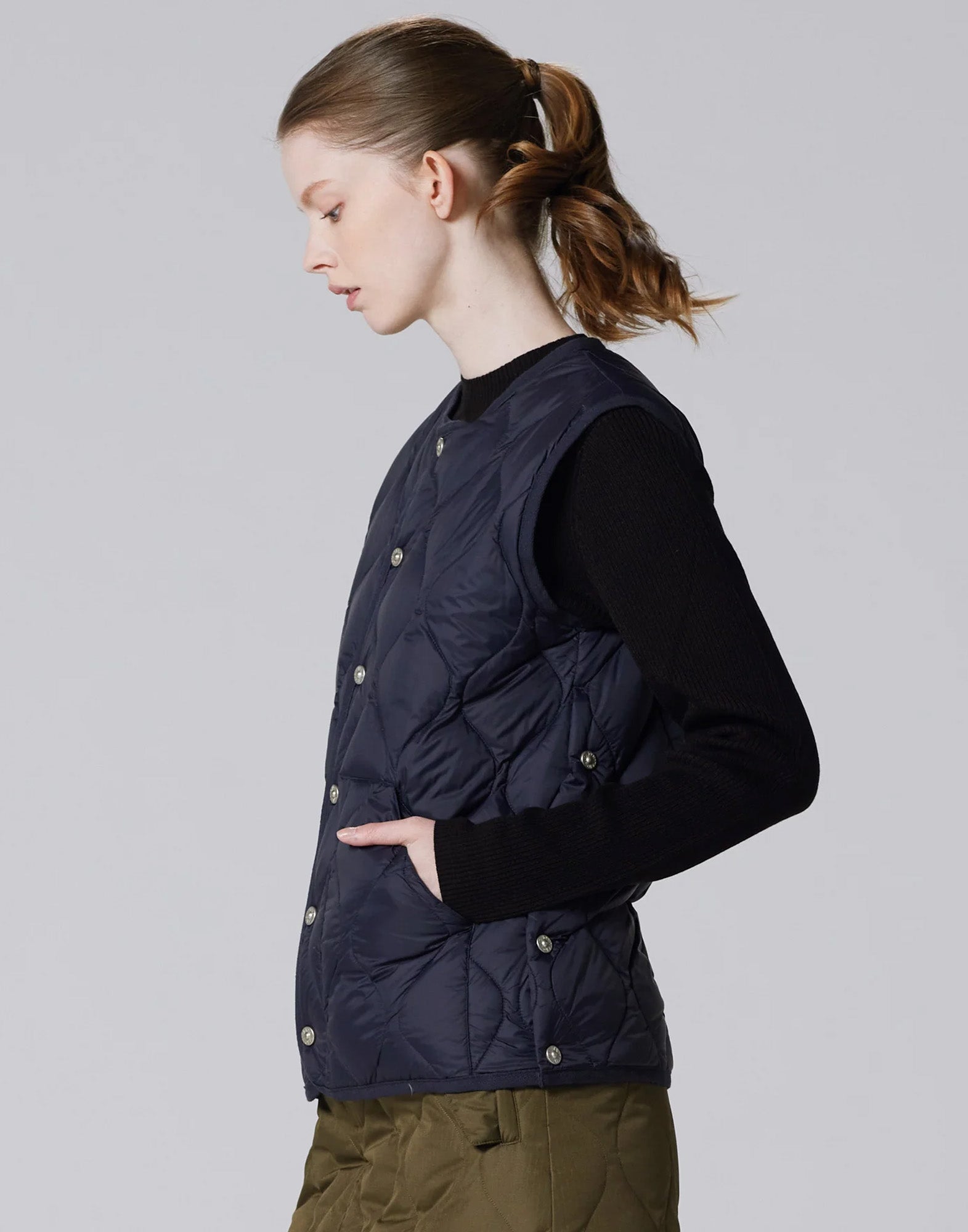 TAION Gilet Military Soft Shell Dark Navy