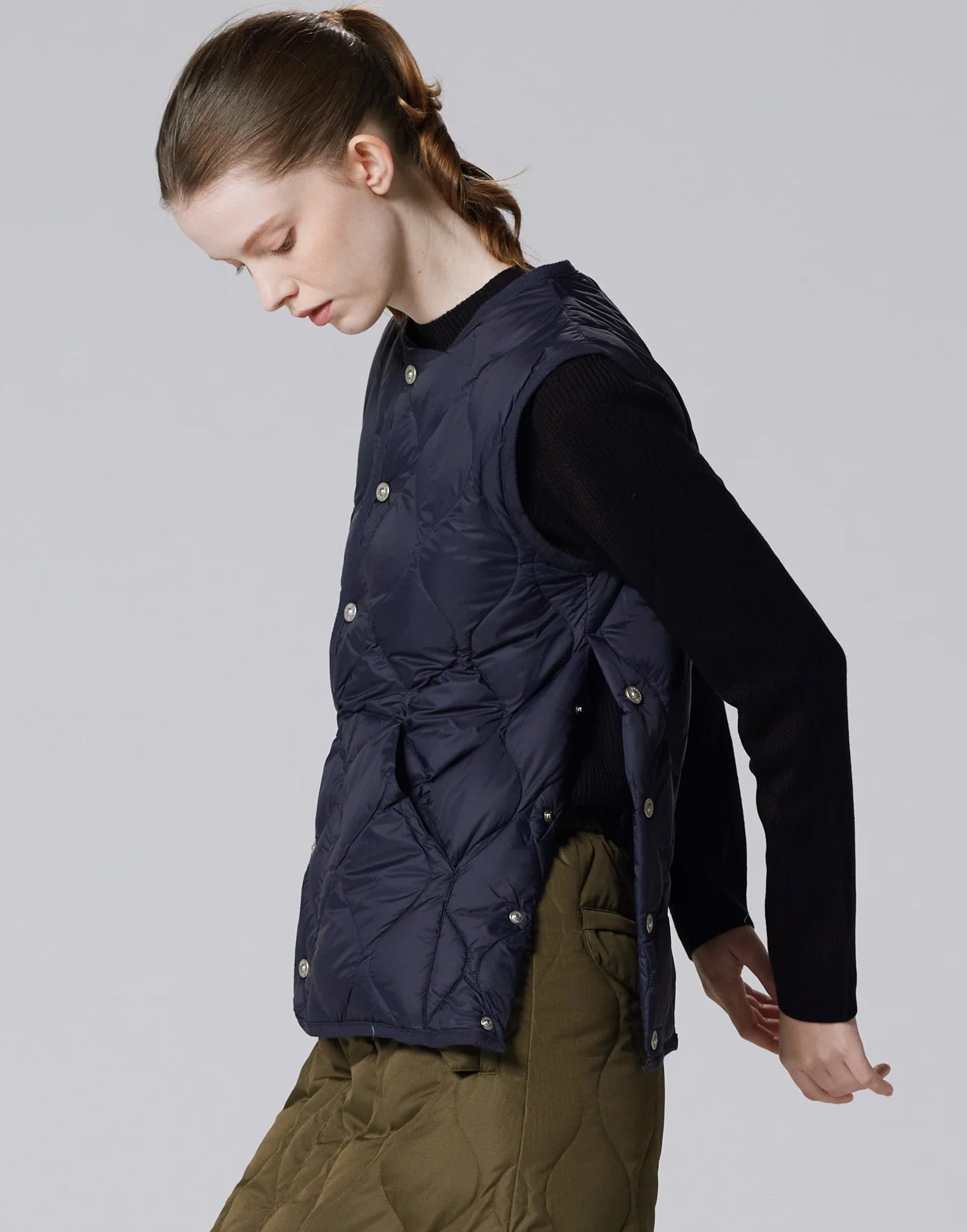 TAION Gilet Military Soft Shell Dark Navy