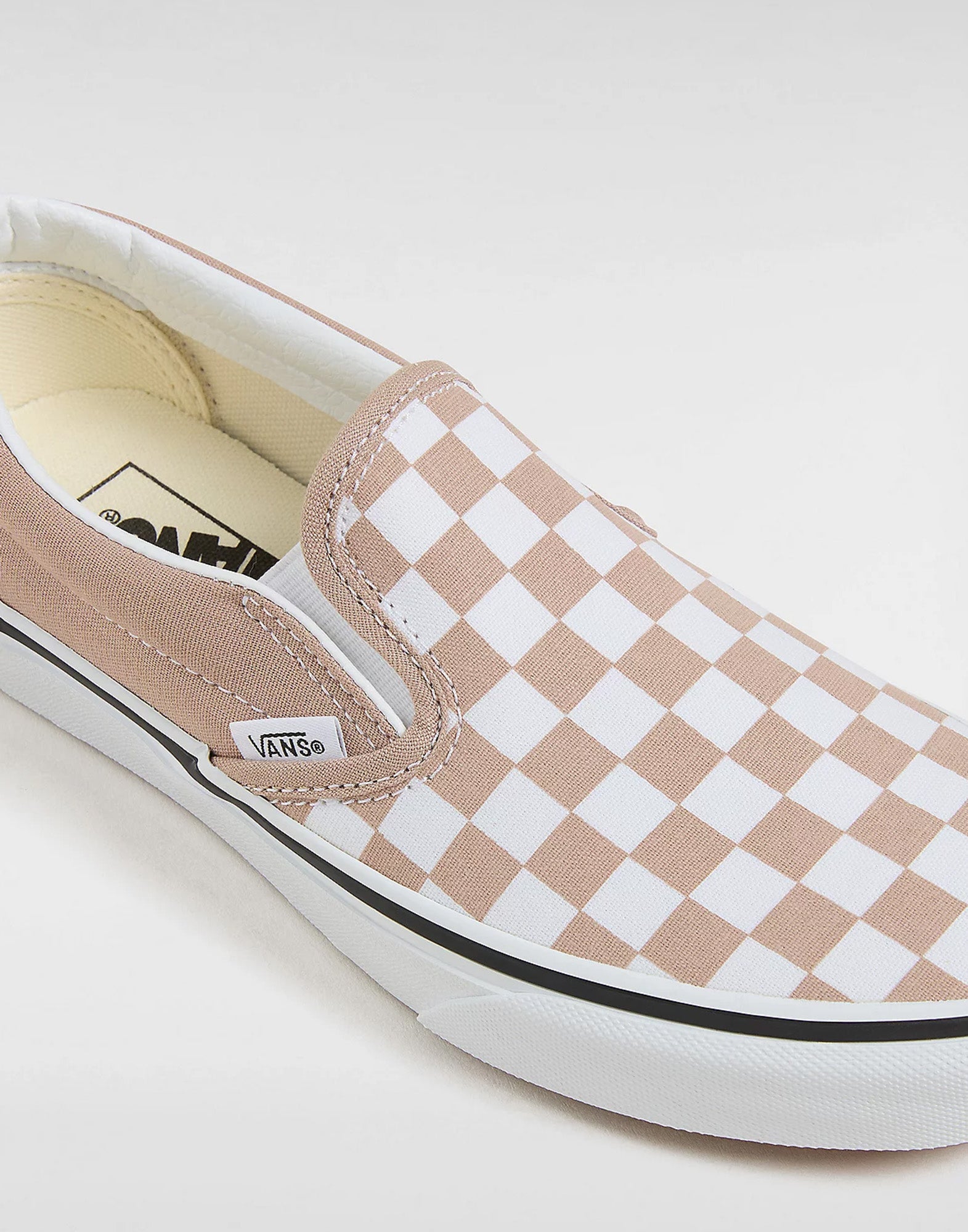 VANS Classic Slip-On Checkerboard Color Theory Warm Taupe