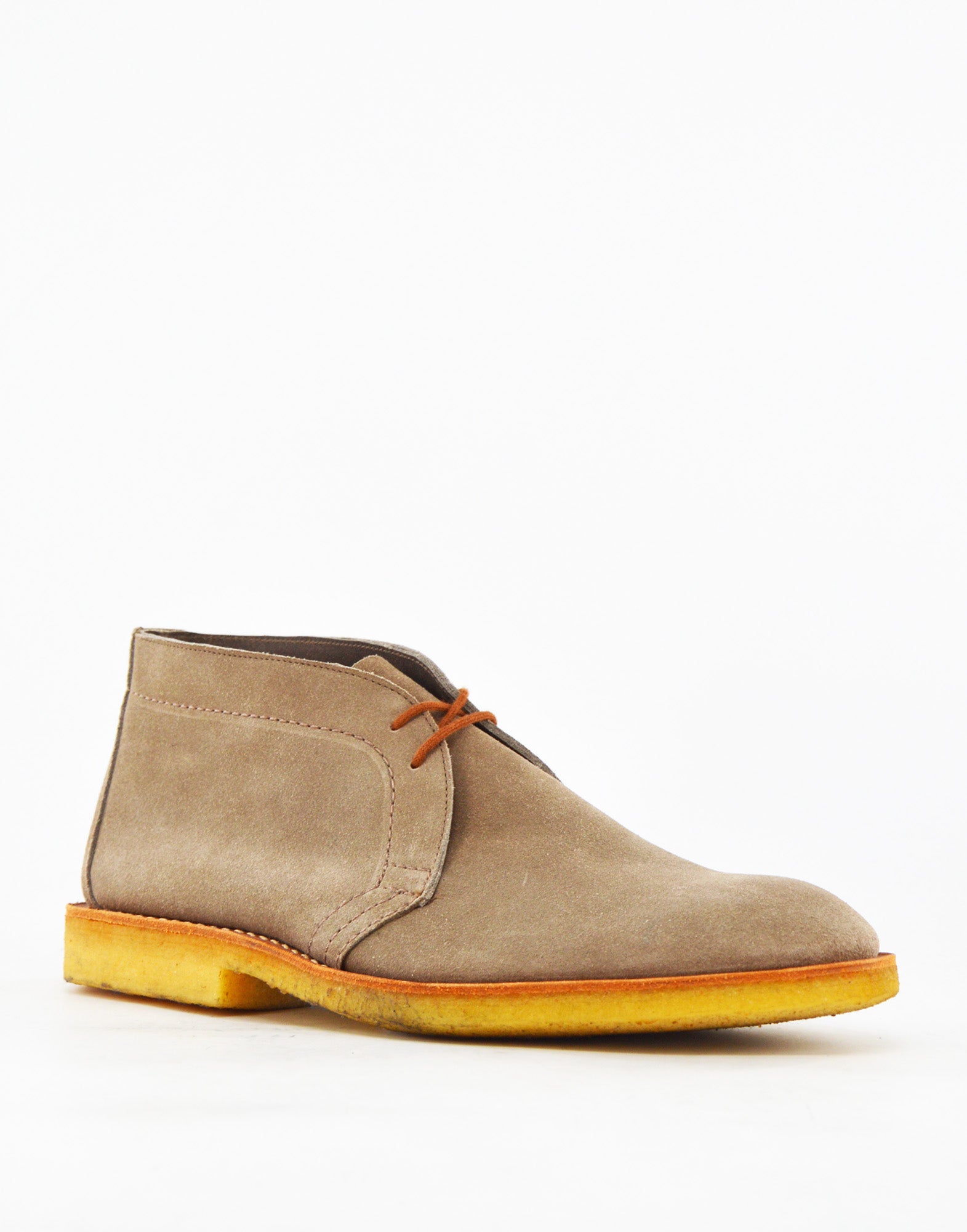 TRICKER'S Polo Chukka Boot in Suede Fondo Para Visone
