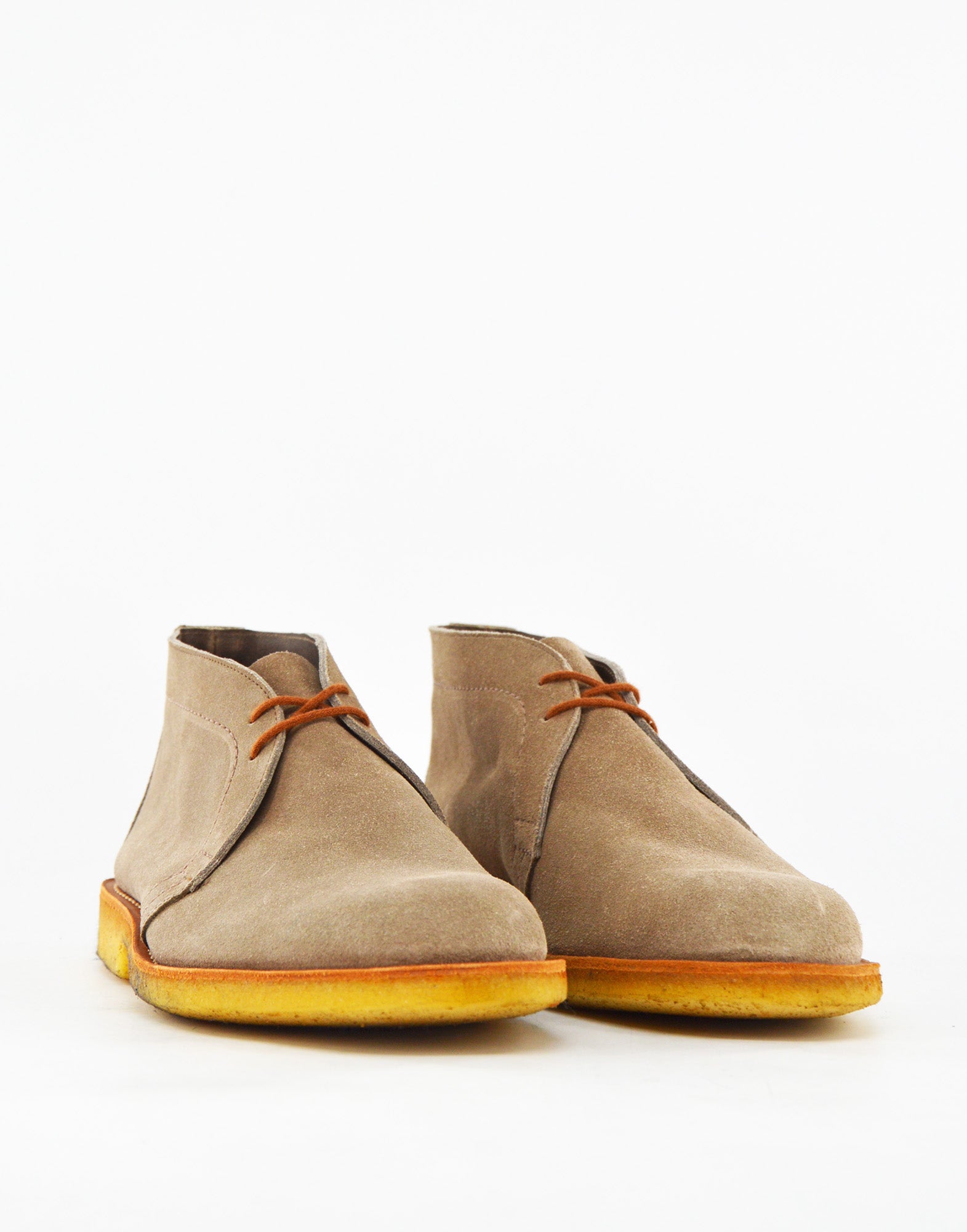 TRICKER'S Polo Chukka Boot in Suede Fondo Para Visone