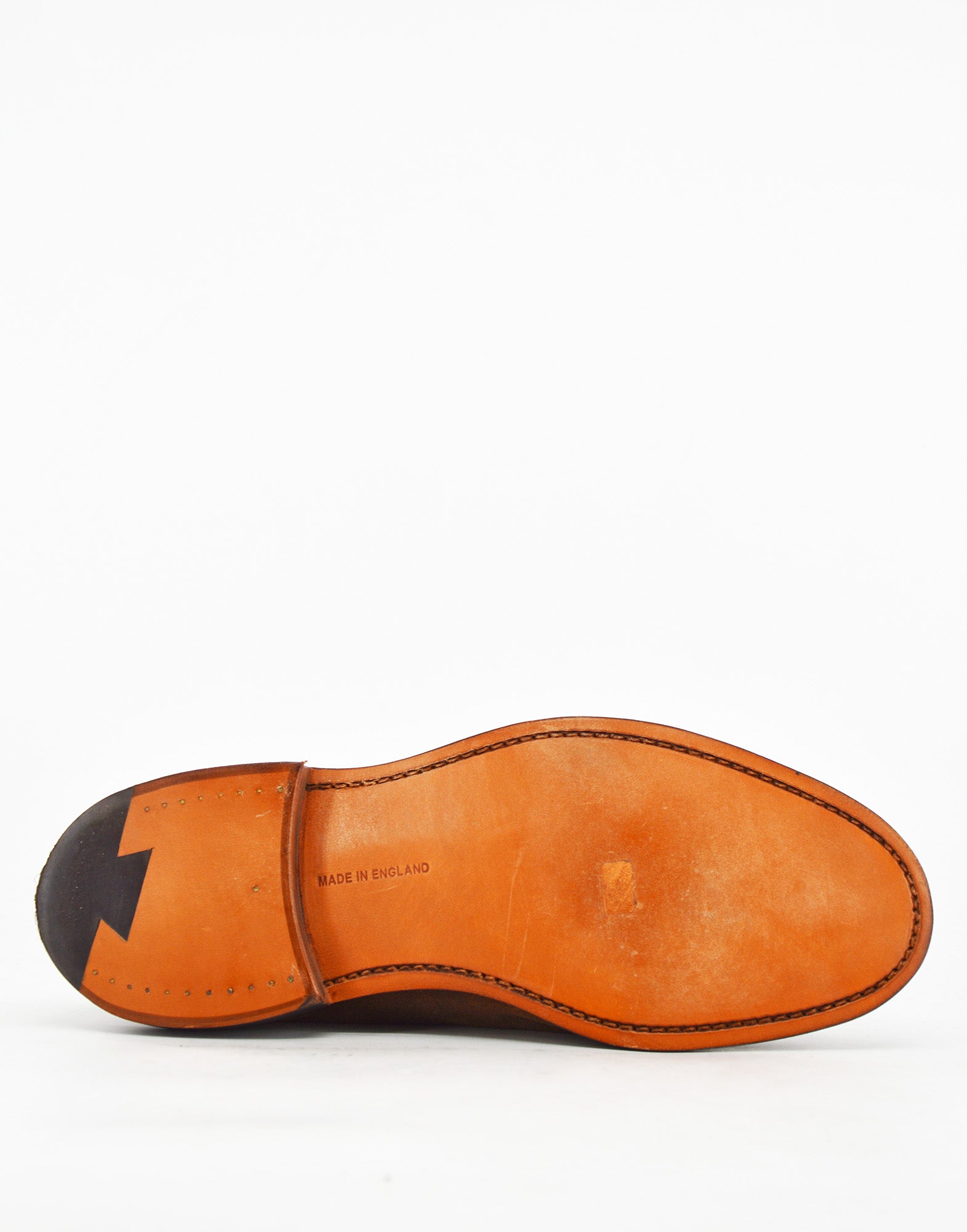 TRICKER'S Robert Derby Shoe Fondo Cuoio in Castorino Marrone