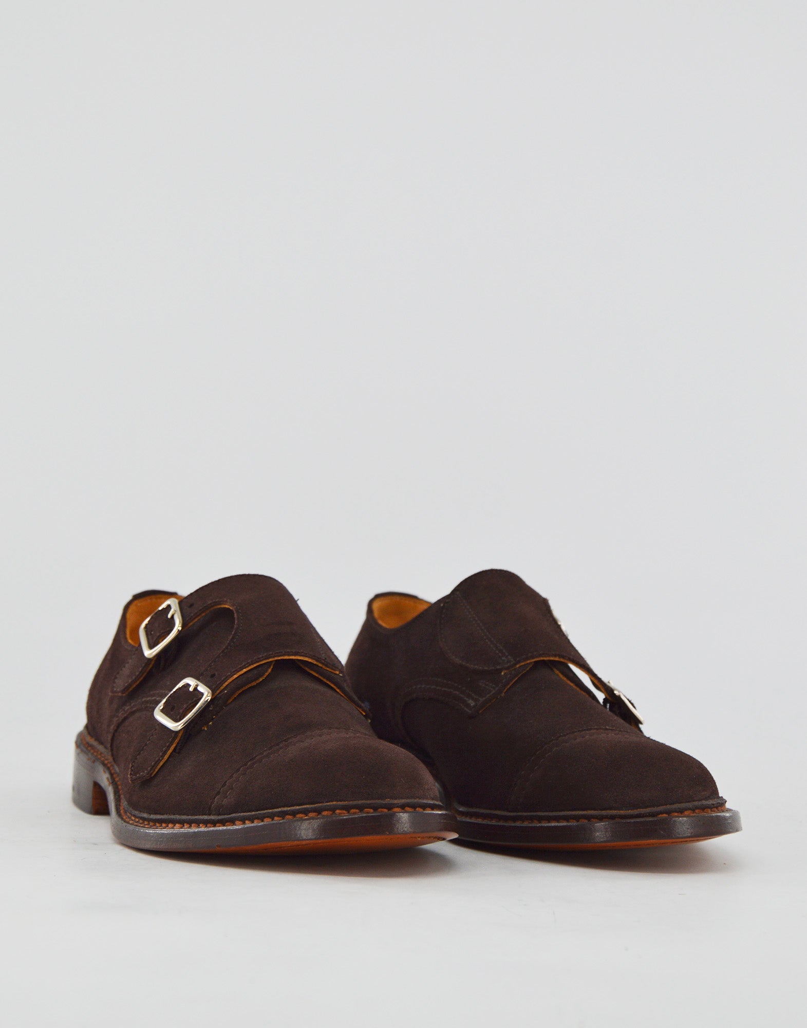 TRICKER'S Rufus Double Monk in Castorino Fondo Cuoio Coffe
