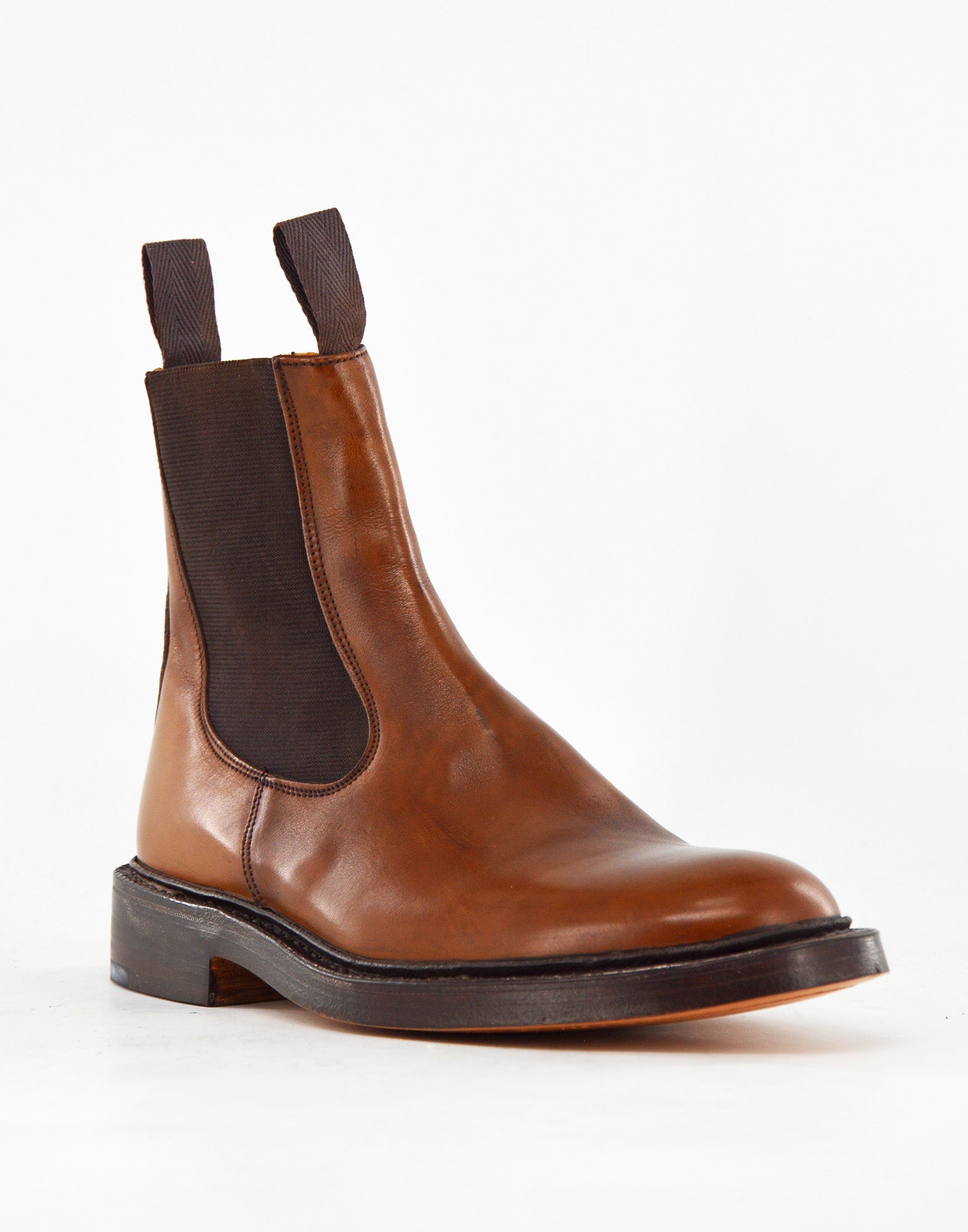 TRICKER'S Stephen Chelsea Boot Fondo Cuoio in Pelle Espresso Burnished
