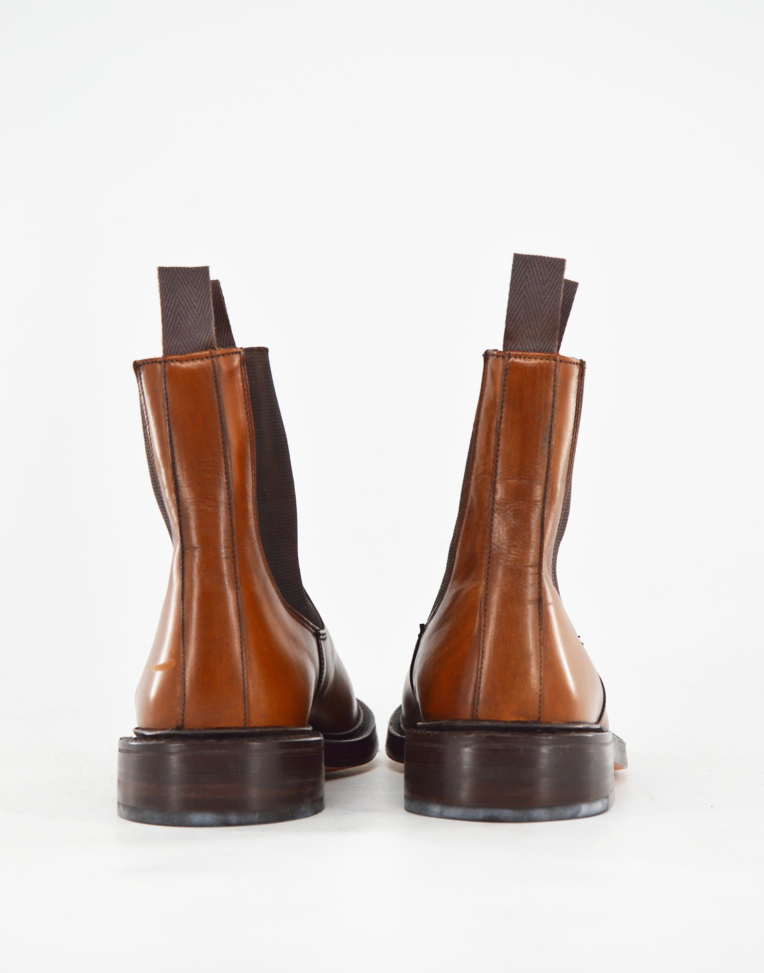 TRICKER'S Stephen Chelsea Boot Fondo Cuoio in Pelle Espresso Burnished