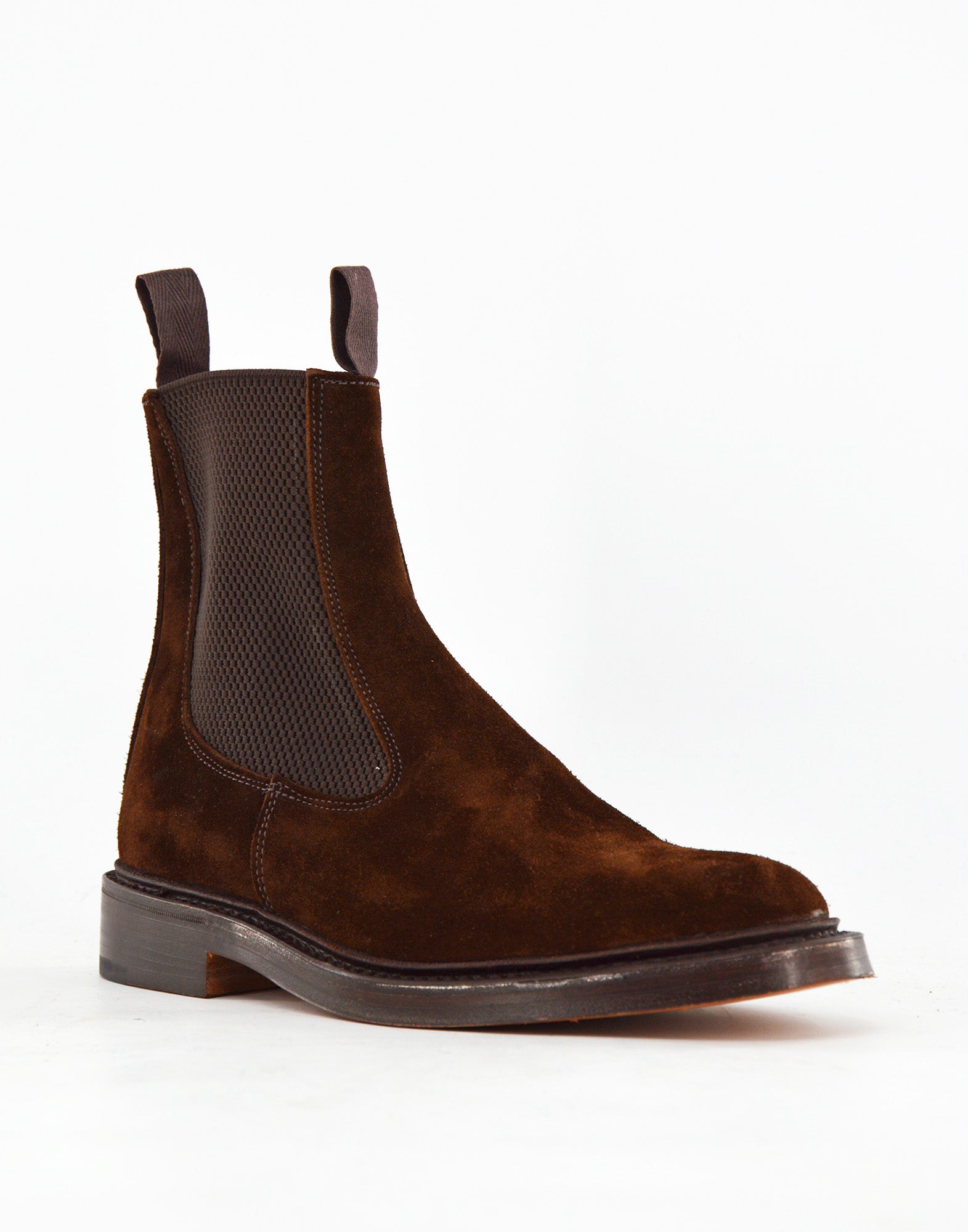 TRICKER'S Stephen Chelsea Boot Fondo Cuoio in Crosta Chocolate