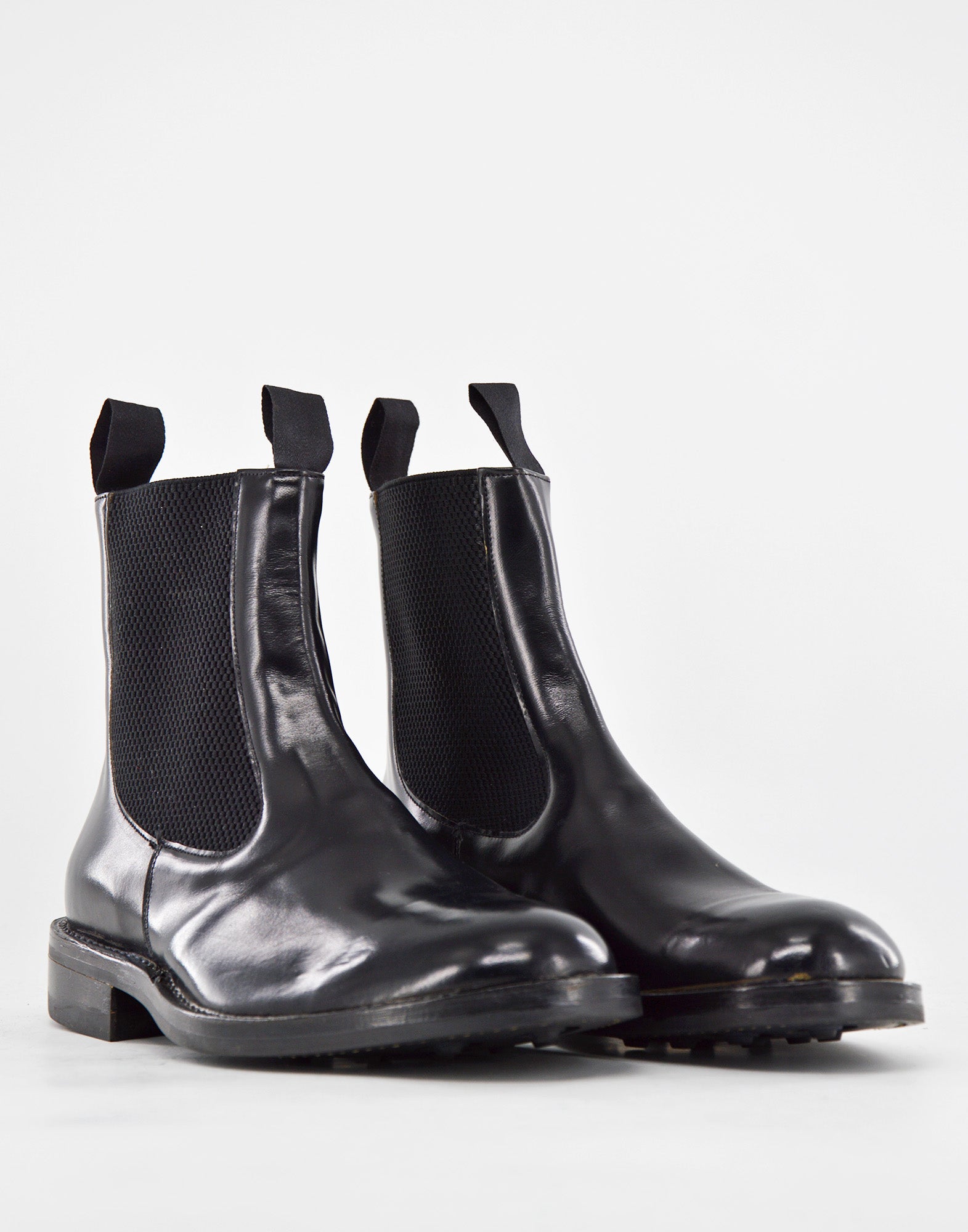 TRICKER'S Stephen Chelsea Boot Fondo Dainite in Pelle Nera