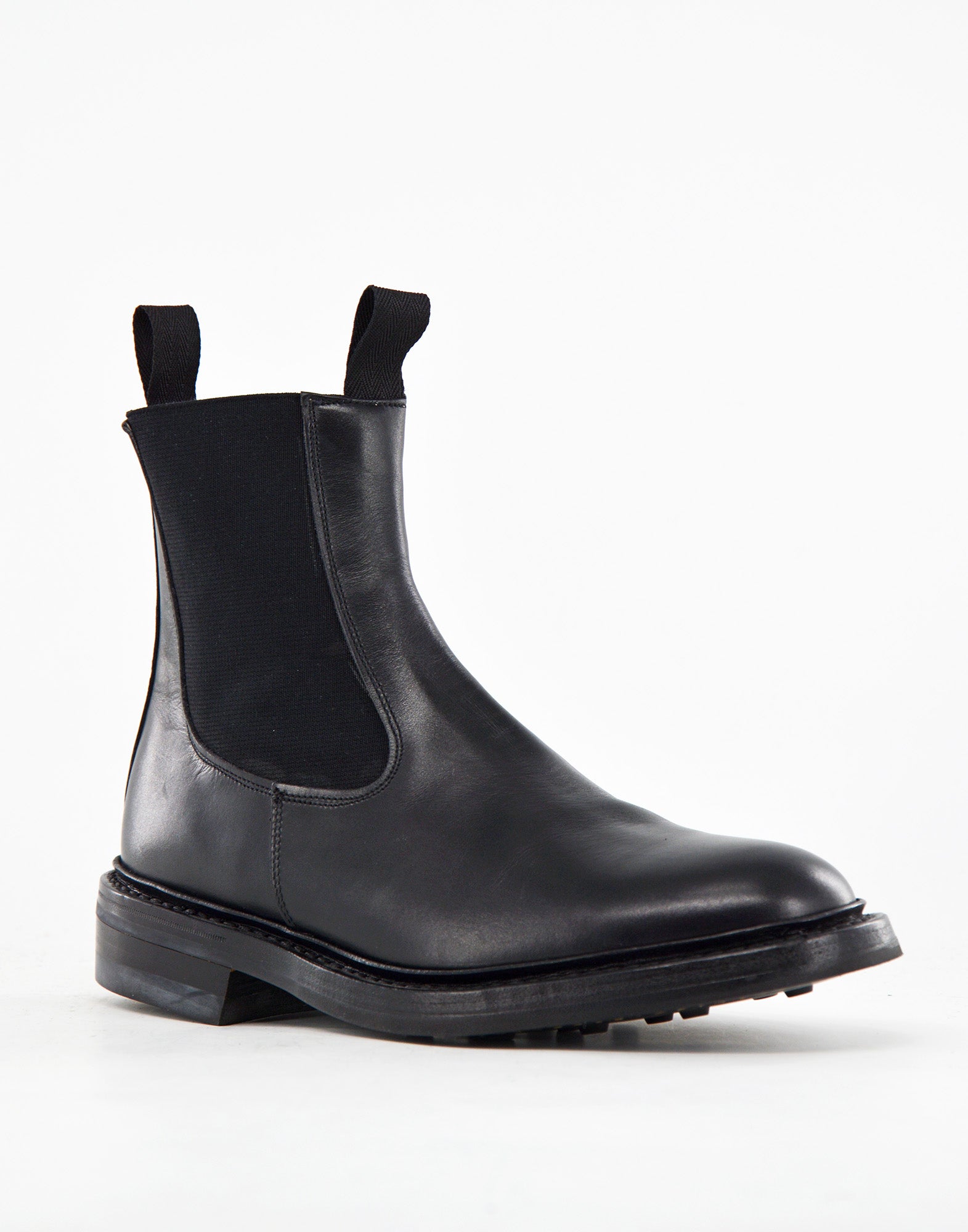 TRICKER'S Stephen Chelsea Boot Fondo Dainite in Pelle Nera