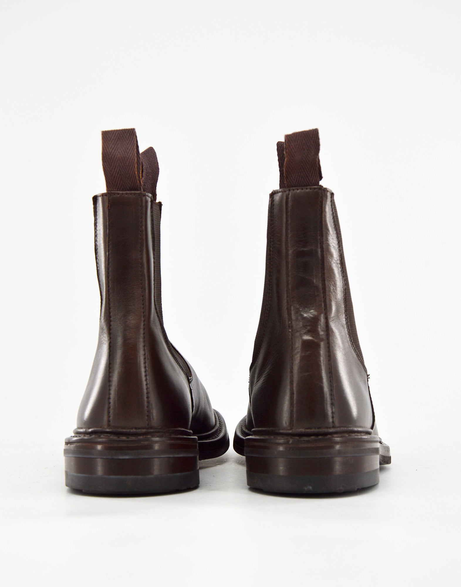 TRICKER'S Stephen Chelsea Boot Fondo Dainite in Pelle Coffe Burnished