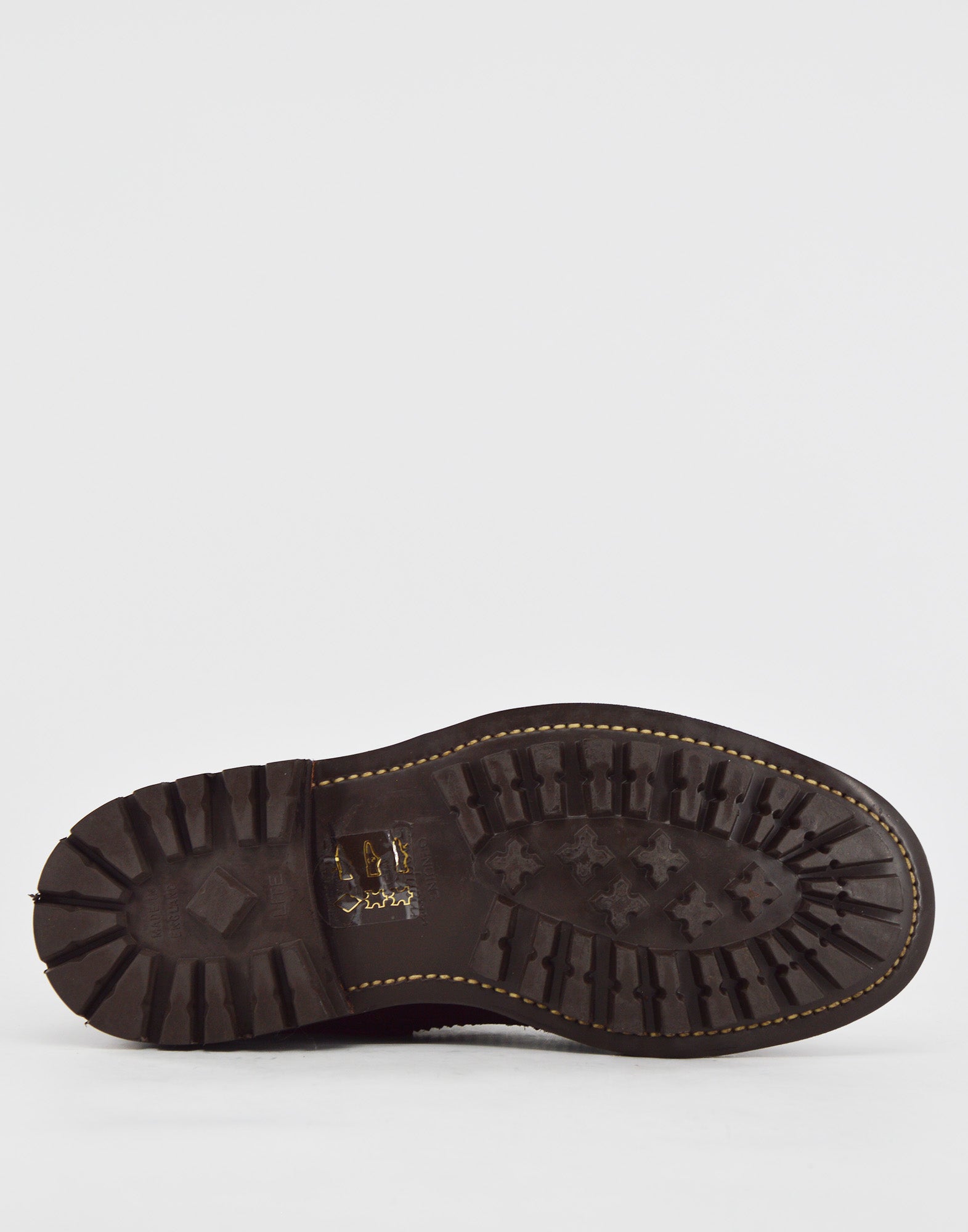 TRICKER'S Stow Country Boot in Suede Fondo Commando Caffè Janus