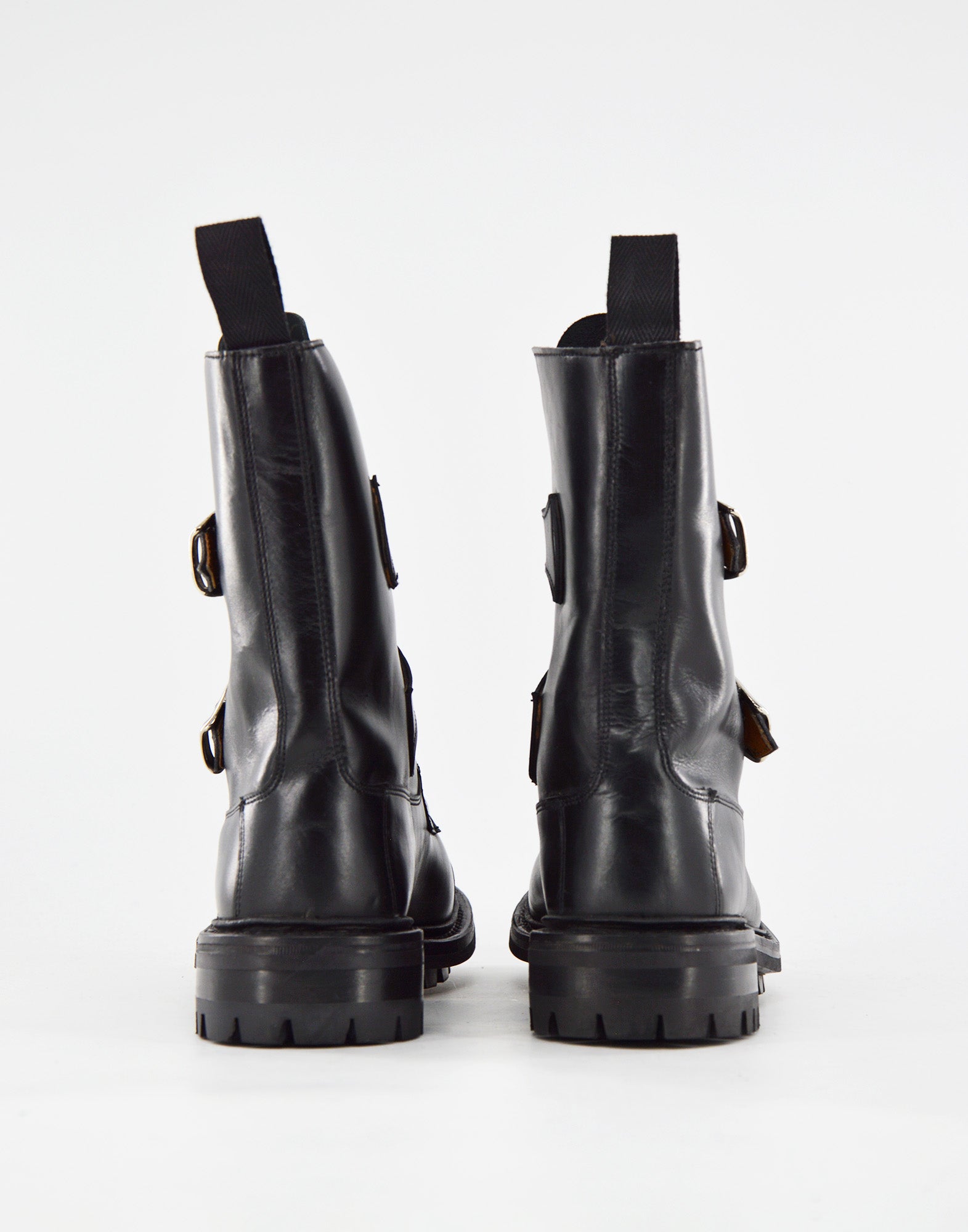 TRICKER'S Biker Boots Wanda Fondo Commando Black