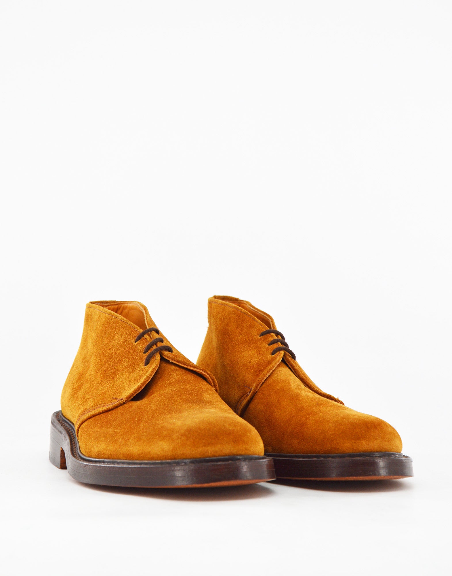 TRICKER'S Polacchino Winston in Crosta Fondo Cuoio Mustard